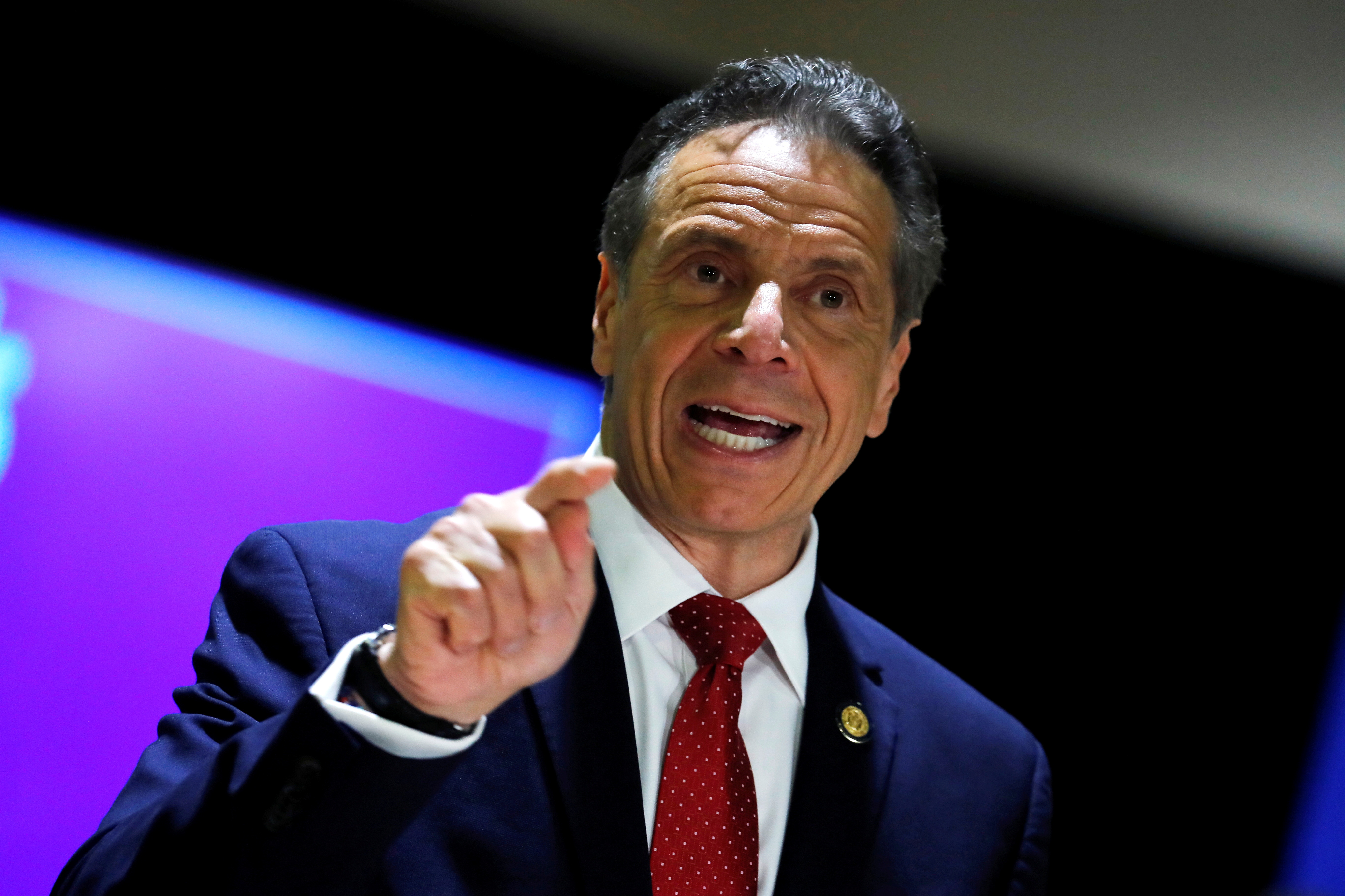 New York Governor Andrew Cuomo announces new walk-in pop-up vaccination sites for Bodega, grocery store and supermarket workers in New York