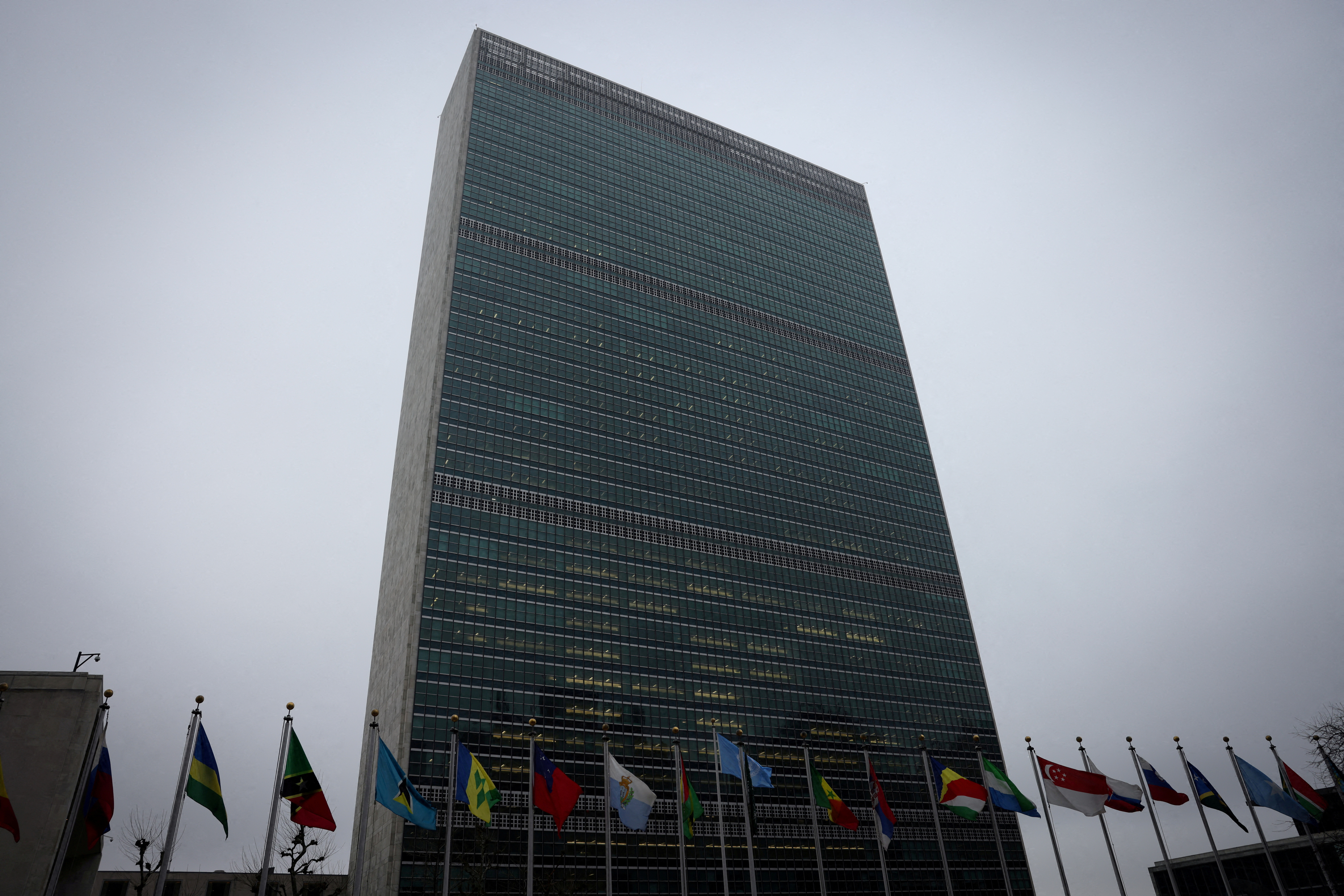 U.N. building in New York