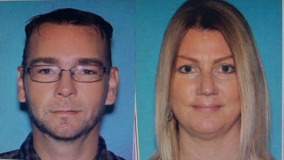 Photographs of James and Jennifer Crumbley, who had been scheduled for arraignment on four counts of manslaughter after authorities say their son Ethan, 15, carried out the deadliest U.S. school shooting of 2021 in Oxford, Michigan, U.S., are seen in these undated handout photos released by police on December 3, 2021. Oakland County Sheriff's Office/Handout via REUTERS  