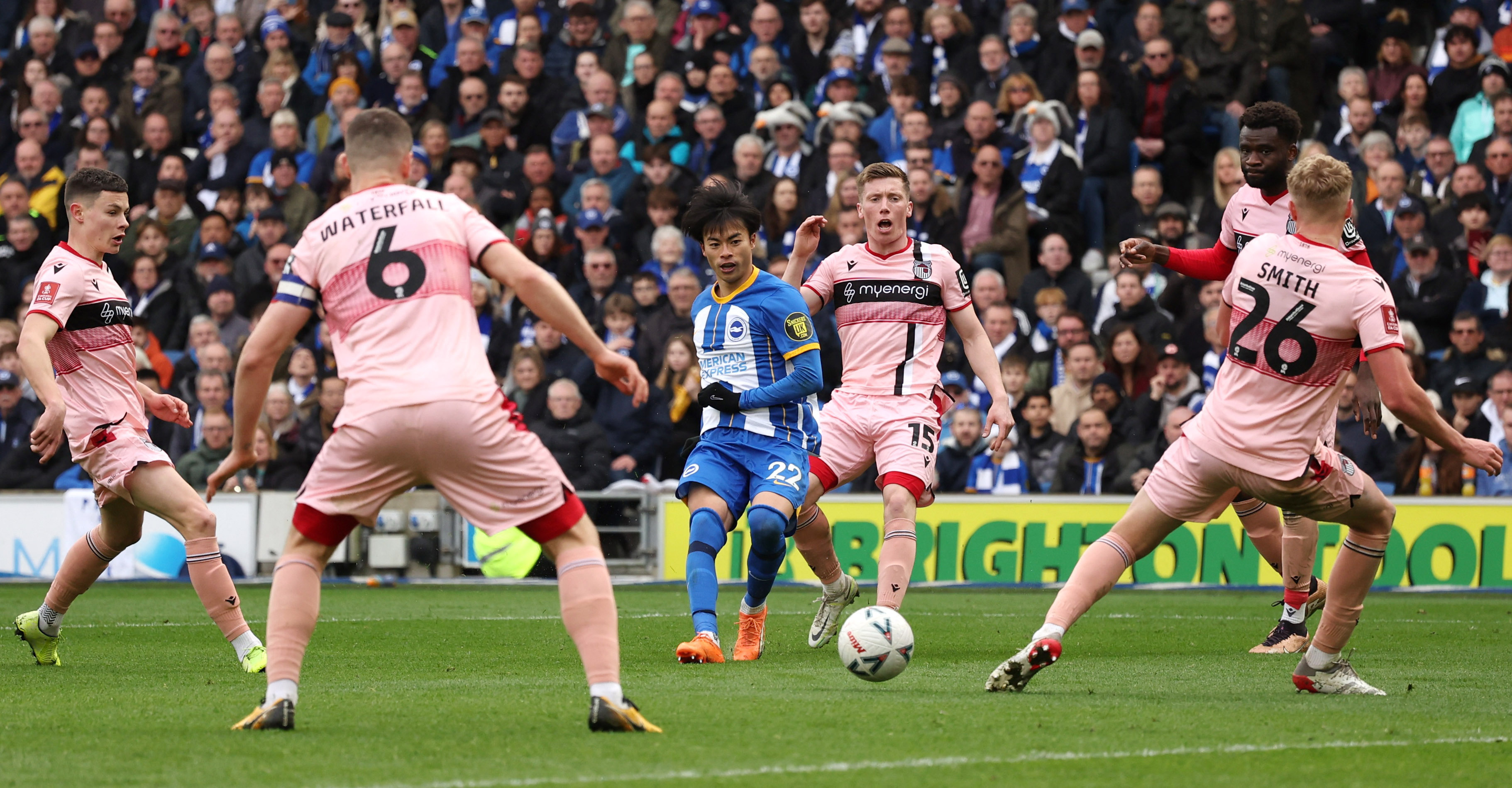 Five-star Brighton Crush Grimsby's FA Cup Dream To Move Into Semis ...