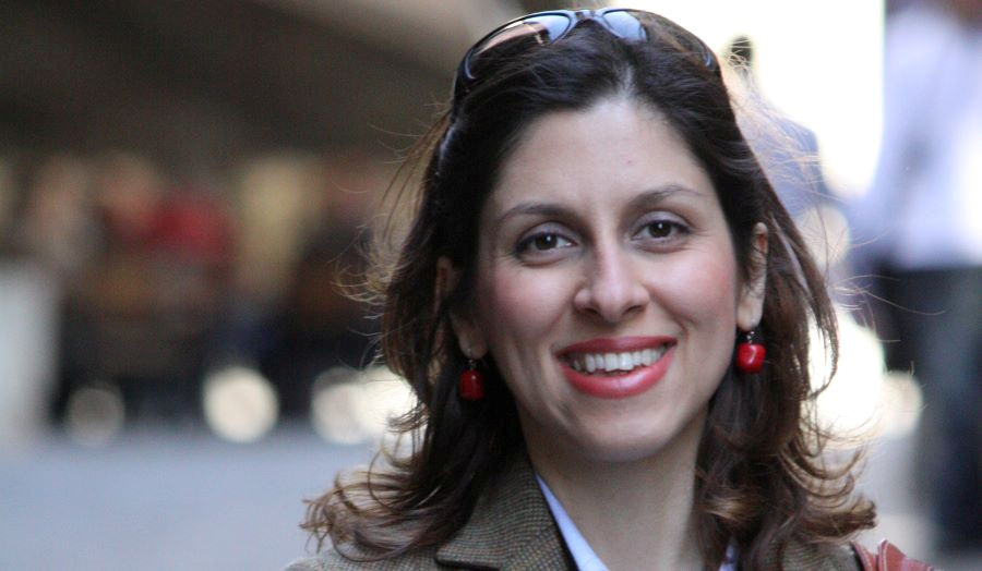 Iranian-British aid worker Nazanin Zaghari-Ratcliffe is seen in an undated photograph handed out by her family. Ratcliffe Family Handout via REUTERS  