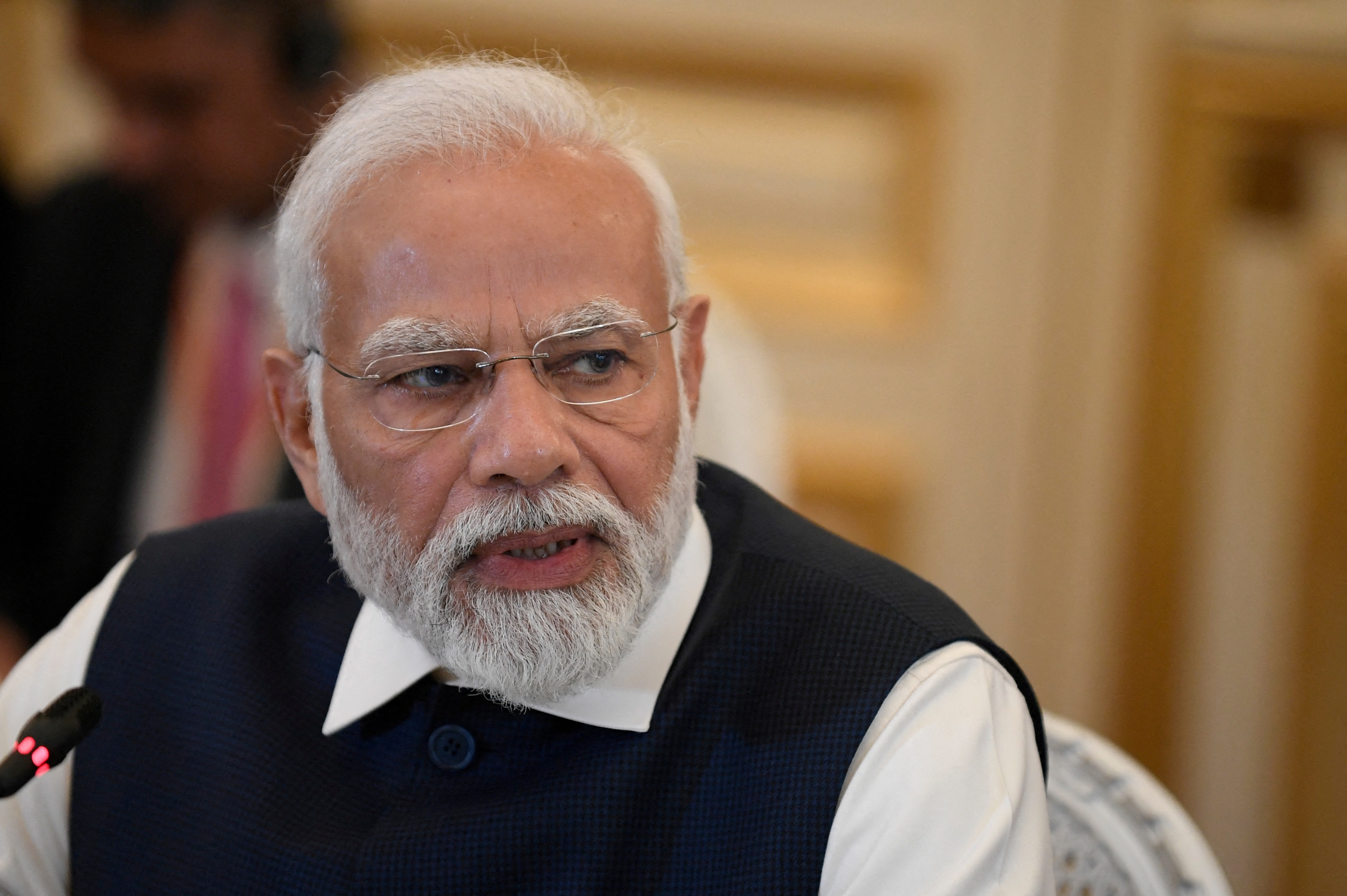 India's Prime Minister Narendra Modi in Paris