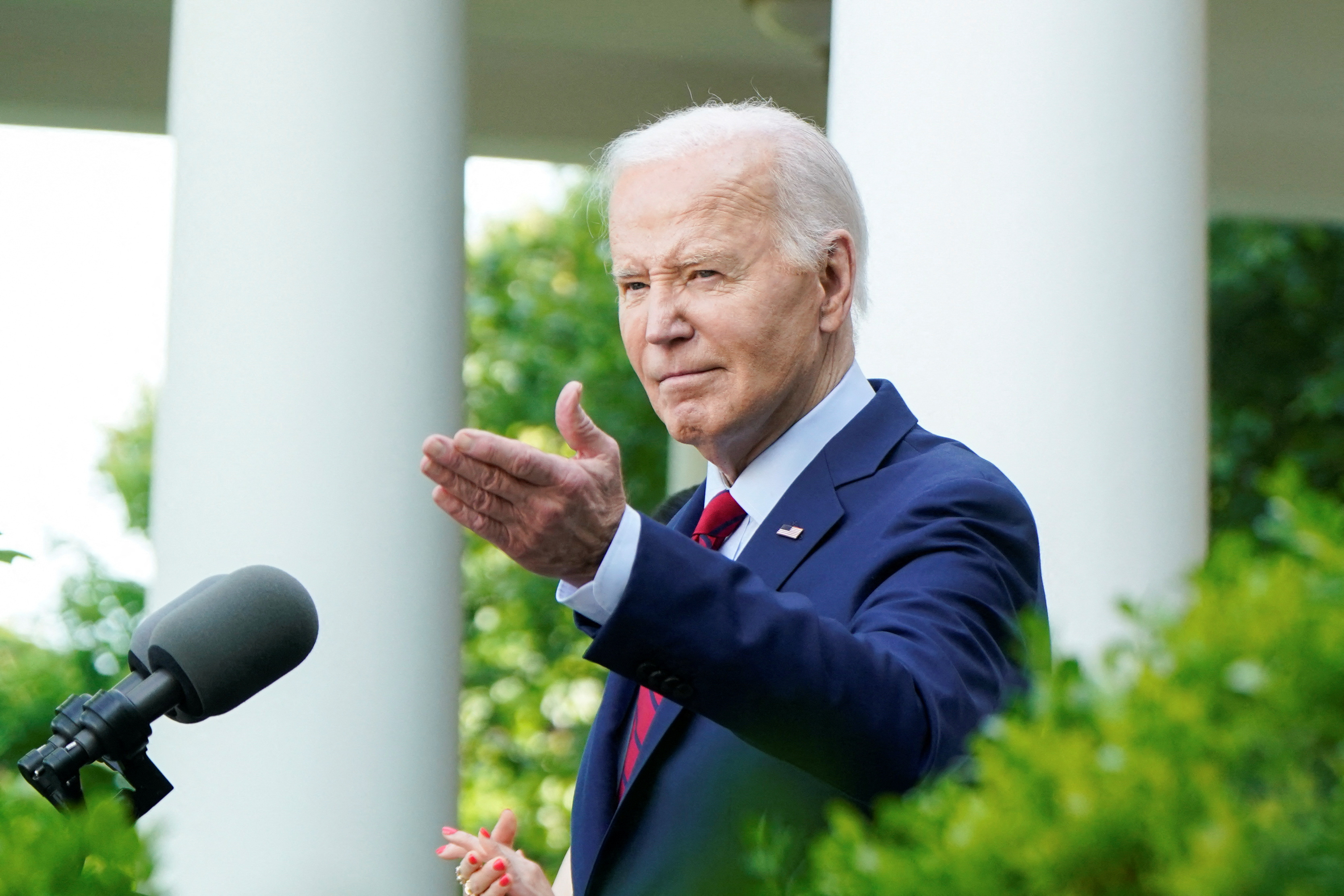 U.S. President Biden delivers remarks at reception celebrating Asian American, Native Hawaiian, and Pacific Islander Heritage Month, at the White House