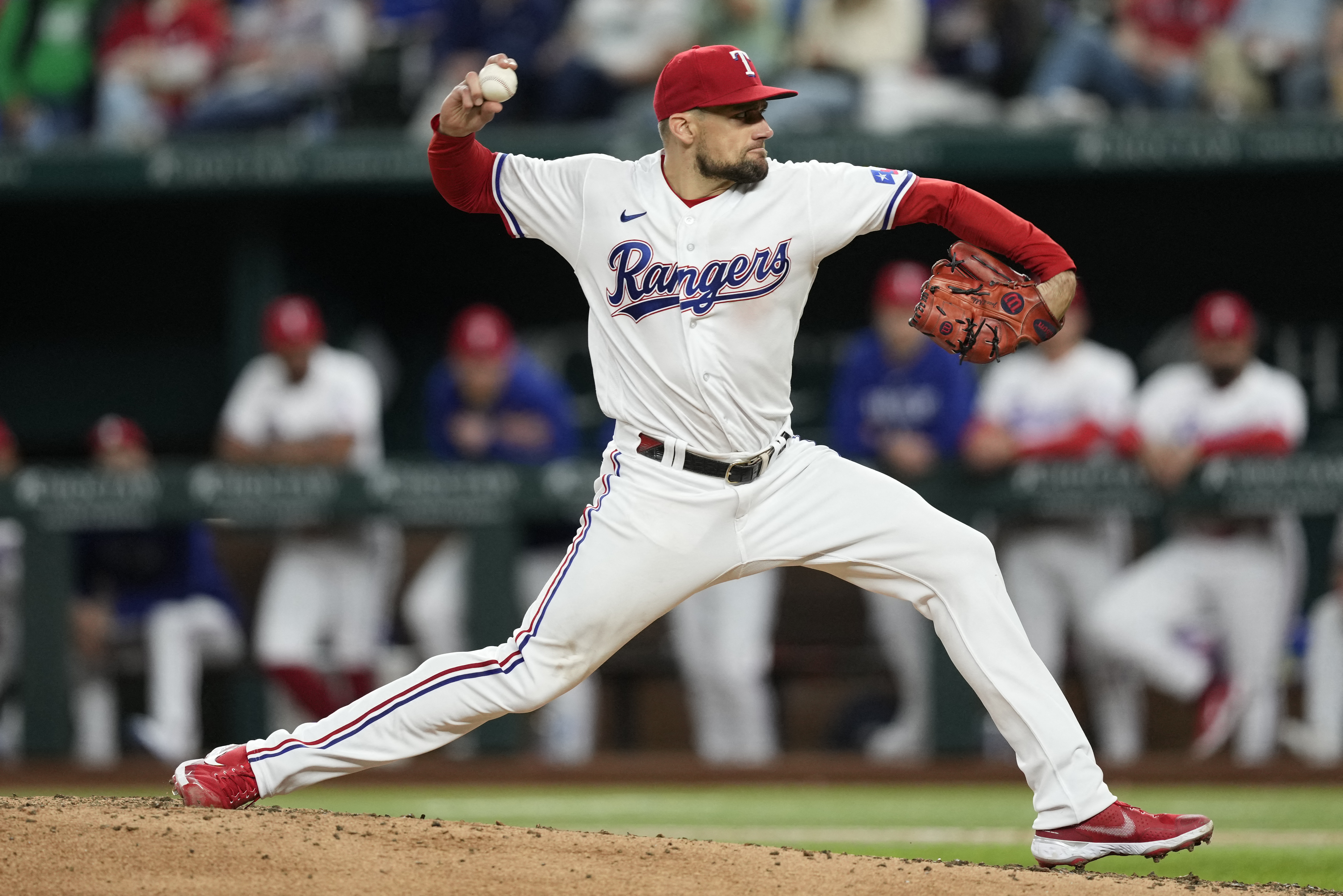 Rangers' Nathan Eovaldi tosses shutout against Yankees