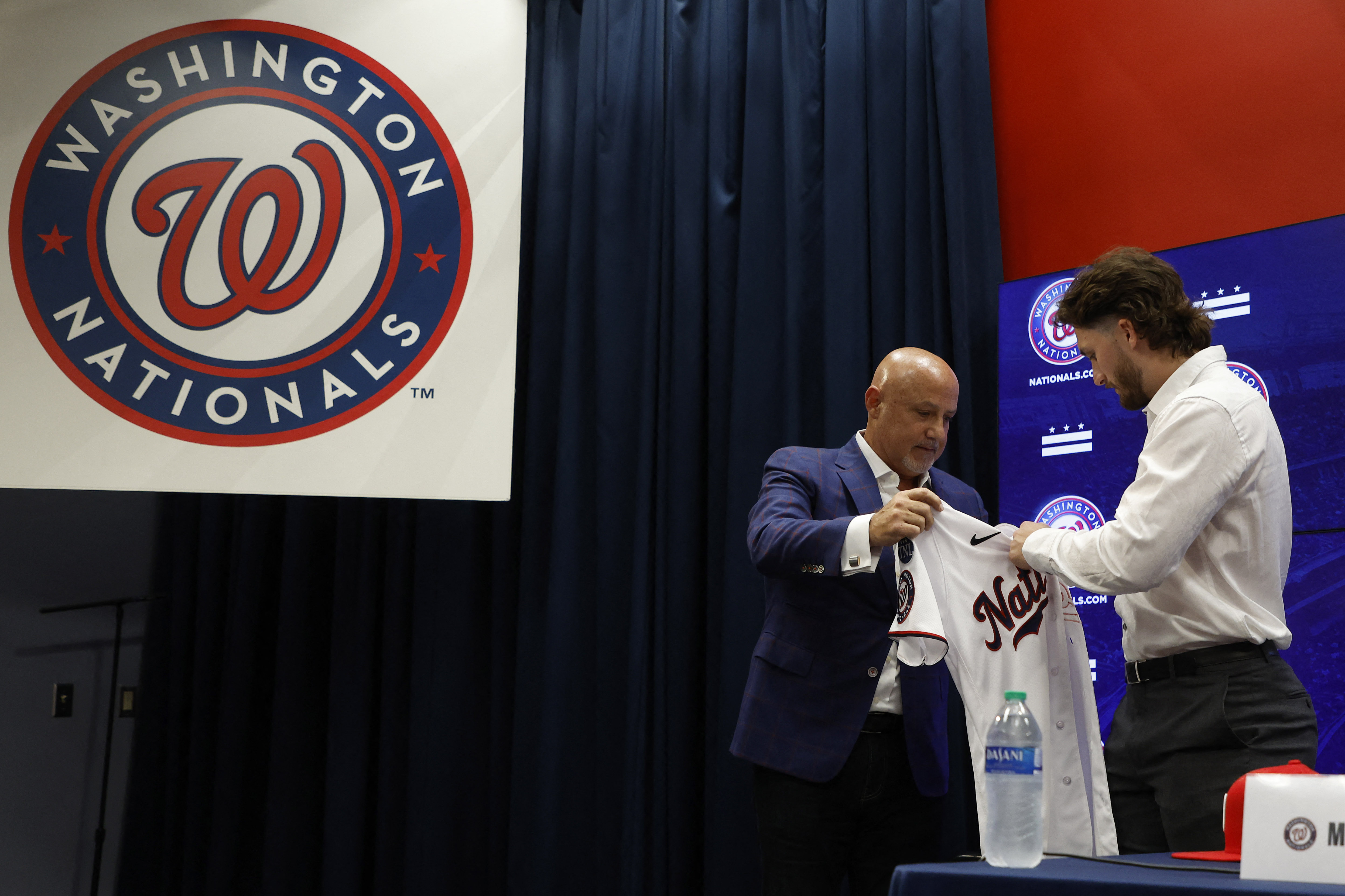 Washington Nationals' GM Mike Rizzo still talking about drafting