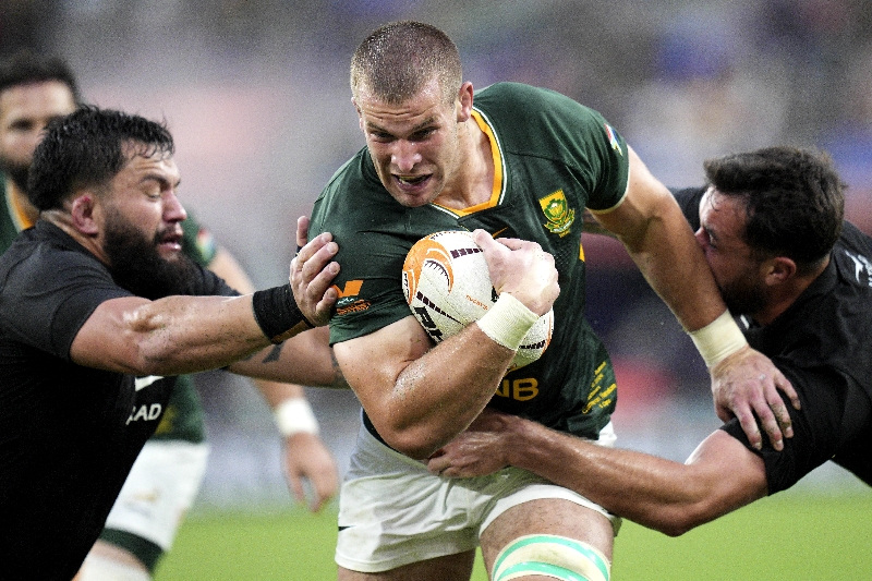 【まこと】オールブラックス BLK Springboks Springboks beat All Blacks again to clinch tour series | Reuters