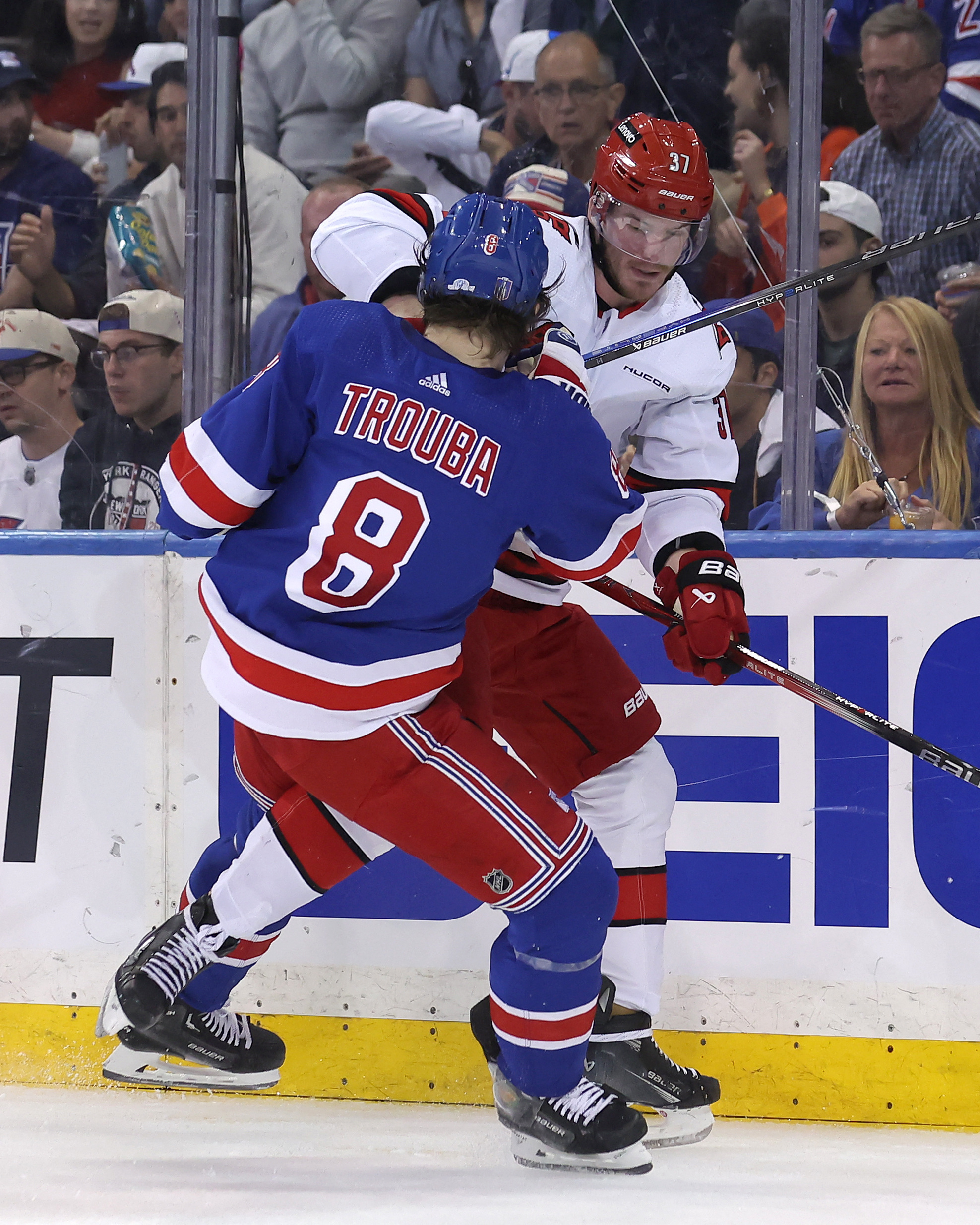 Rangers outlast Hurricanes in 2 OTs, take 2-0 series edge | Reuters