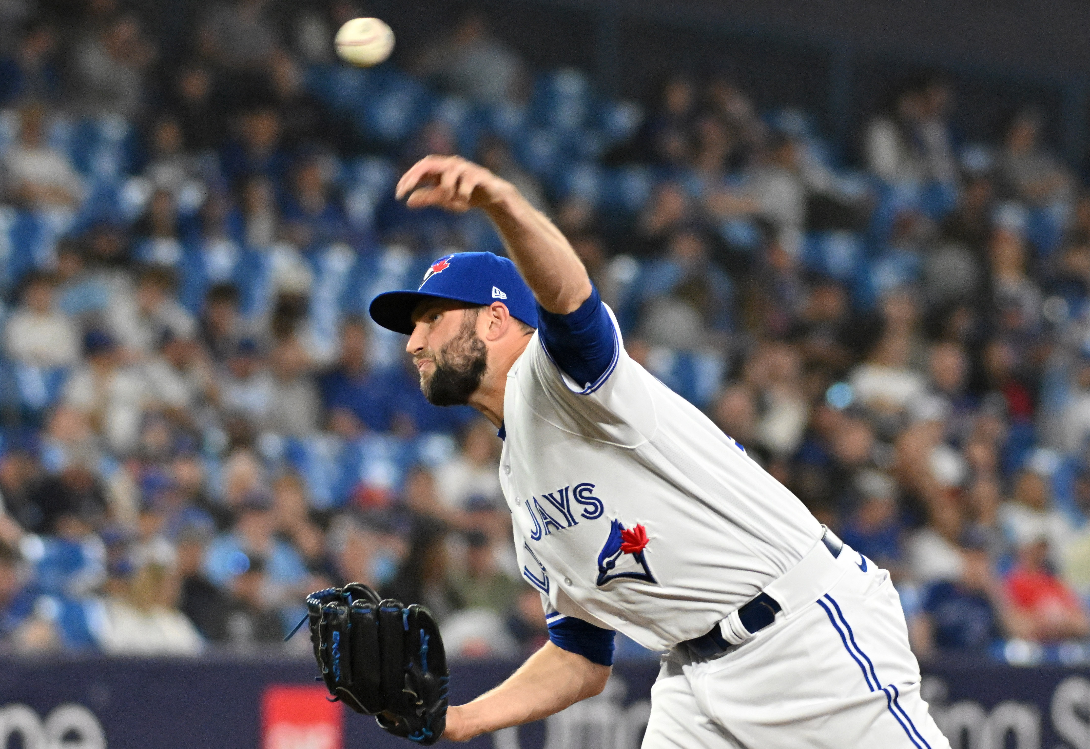 TORONTO, ON - APRIL 12: Toronto Blue Jays Infield Whit Merrifield