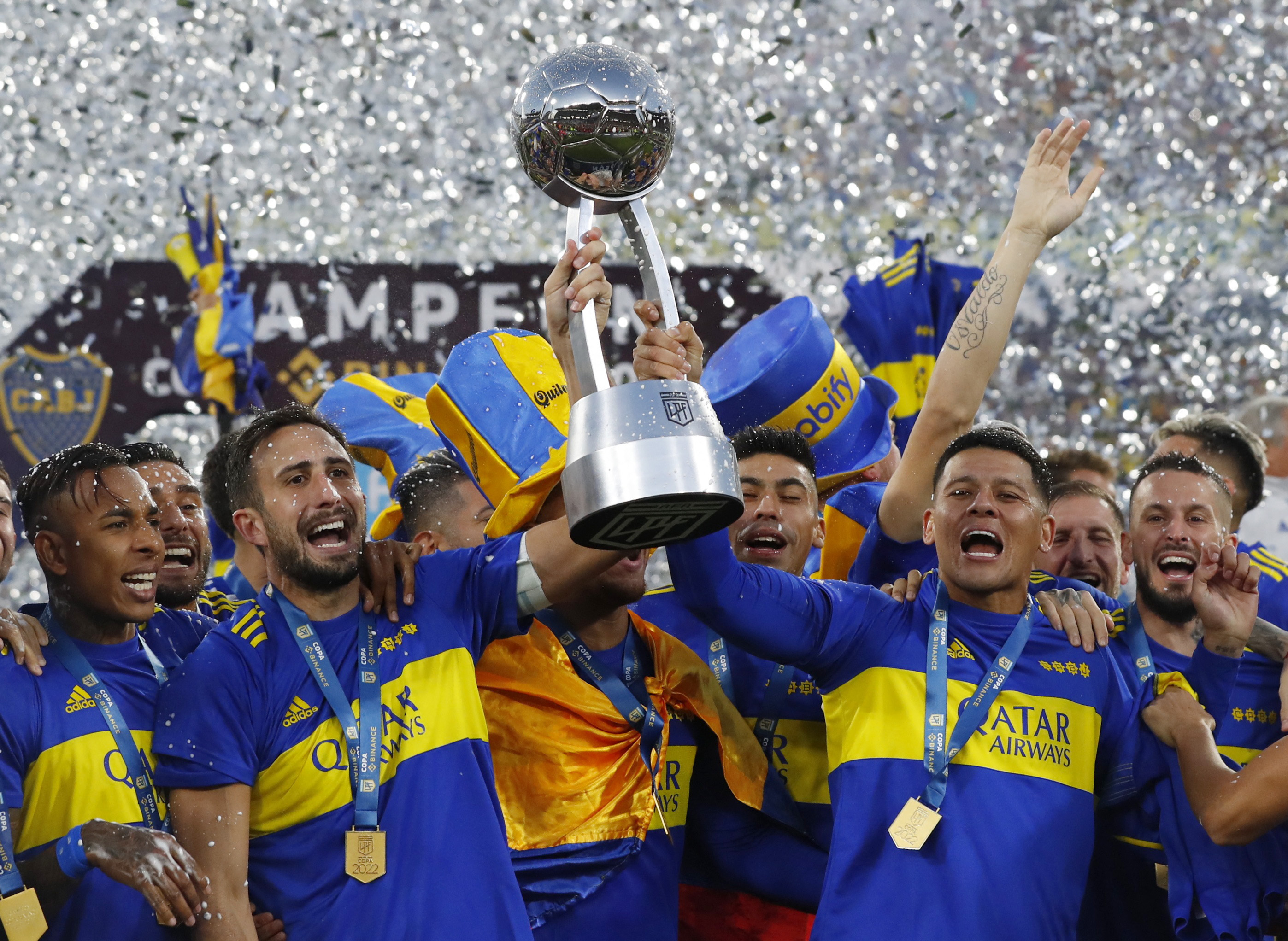 Boca Juniors beat Tigre 3-0 to win Argentine Copa de la Liga title - Reuters
