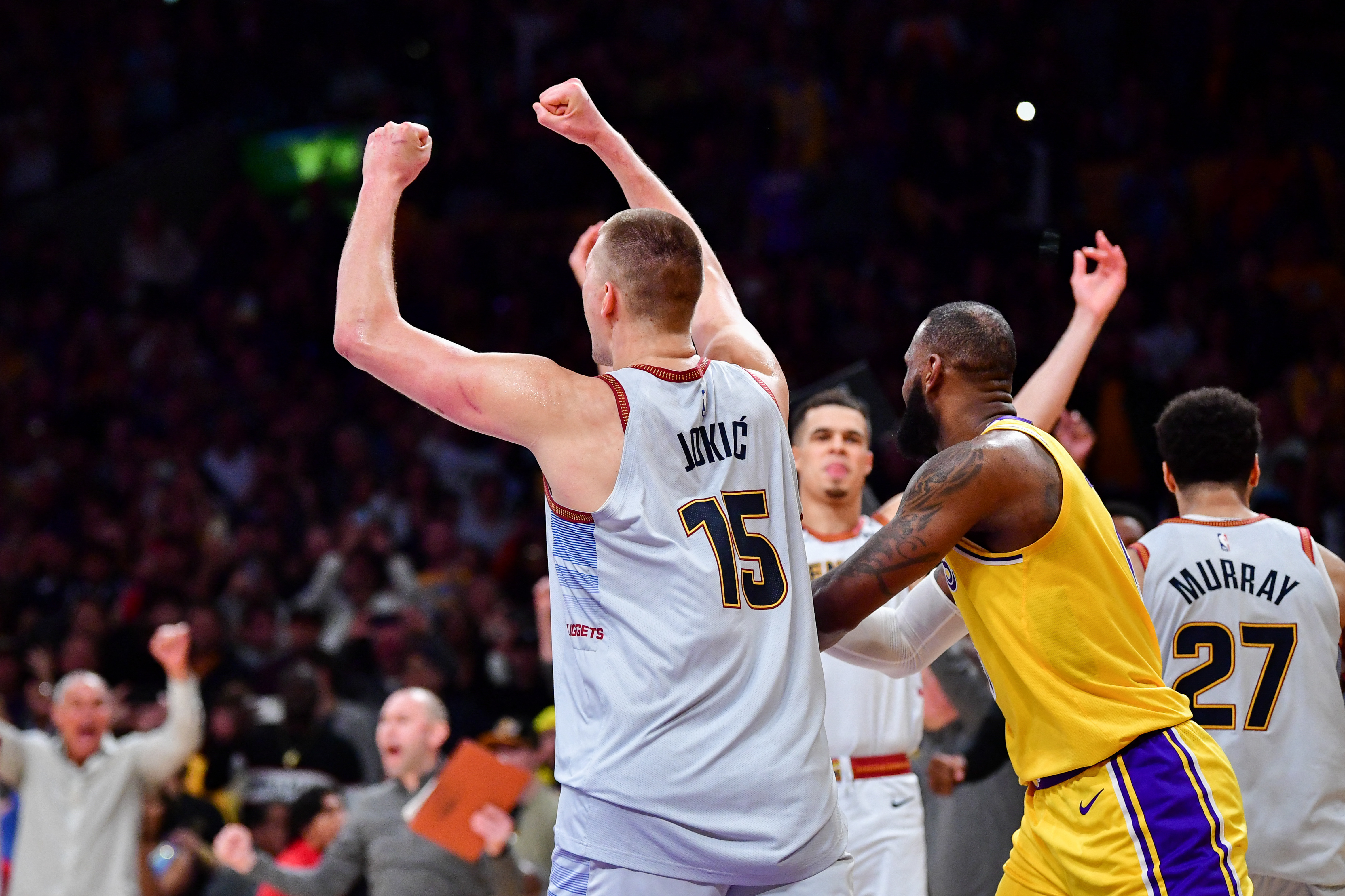 Nuggets on brink of first NBA finals after in-form Murray mauls Lakers  again, NBA