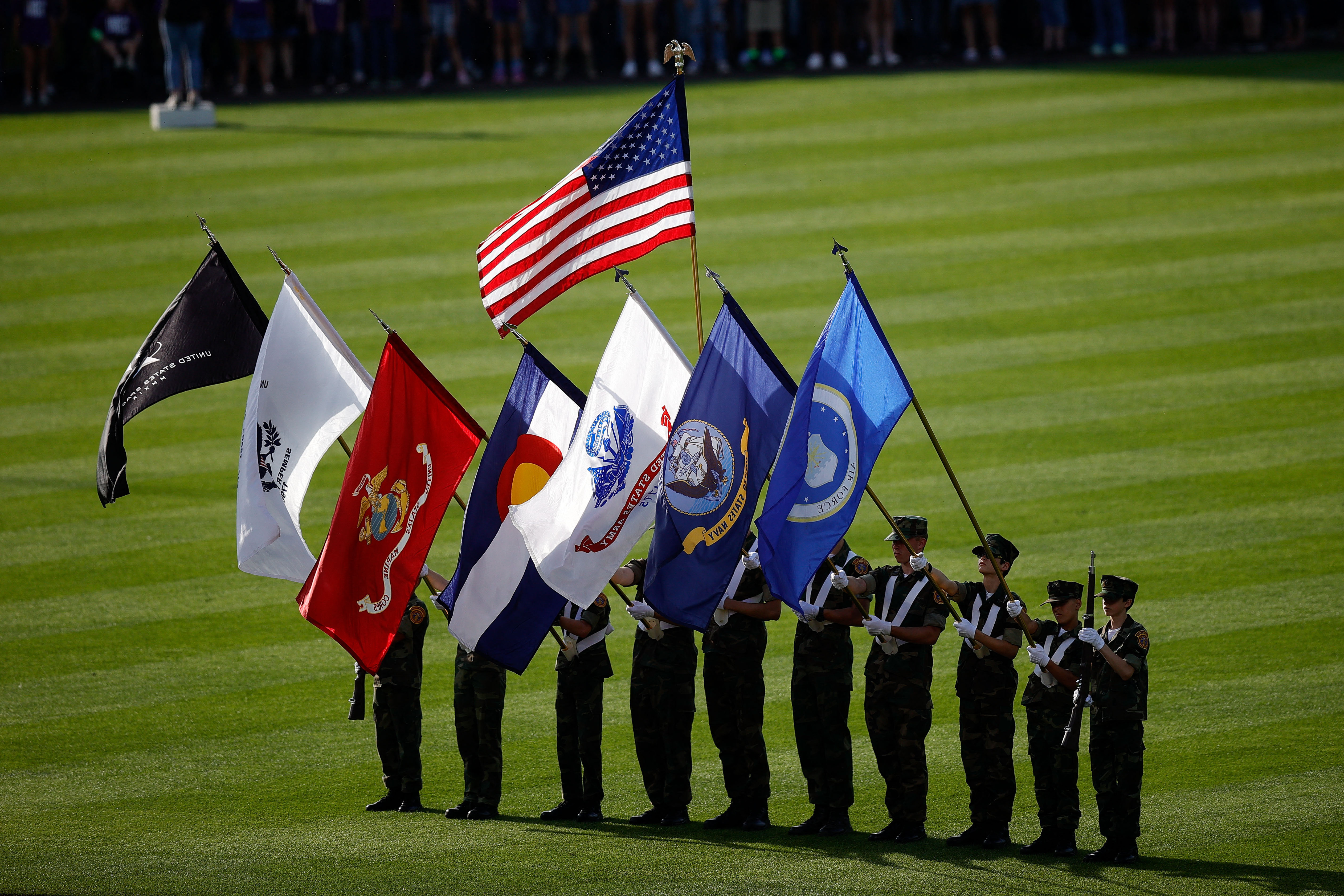 MLB All-Star Game a homerun for Joint Armed Forces Color Guard