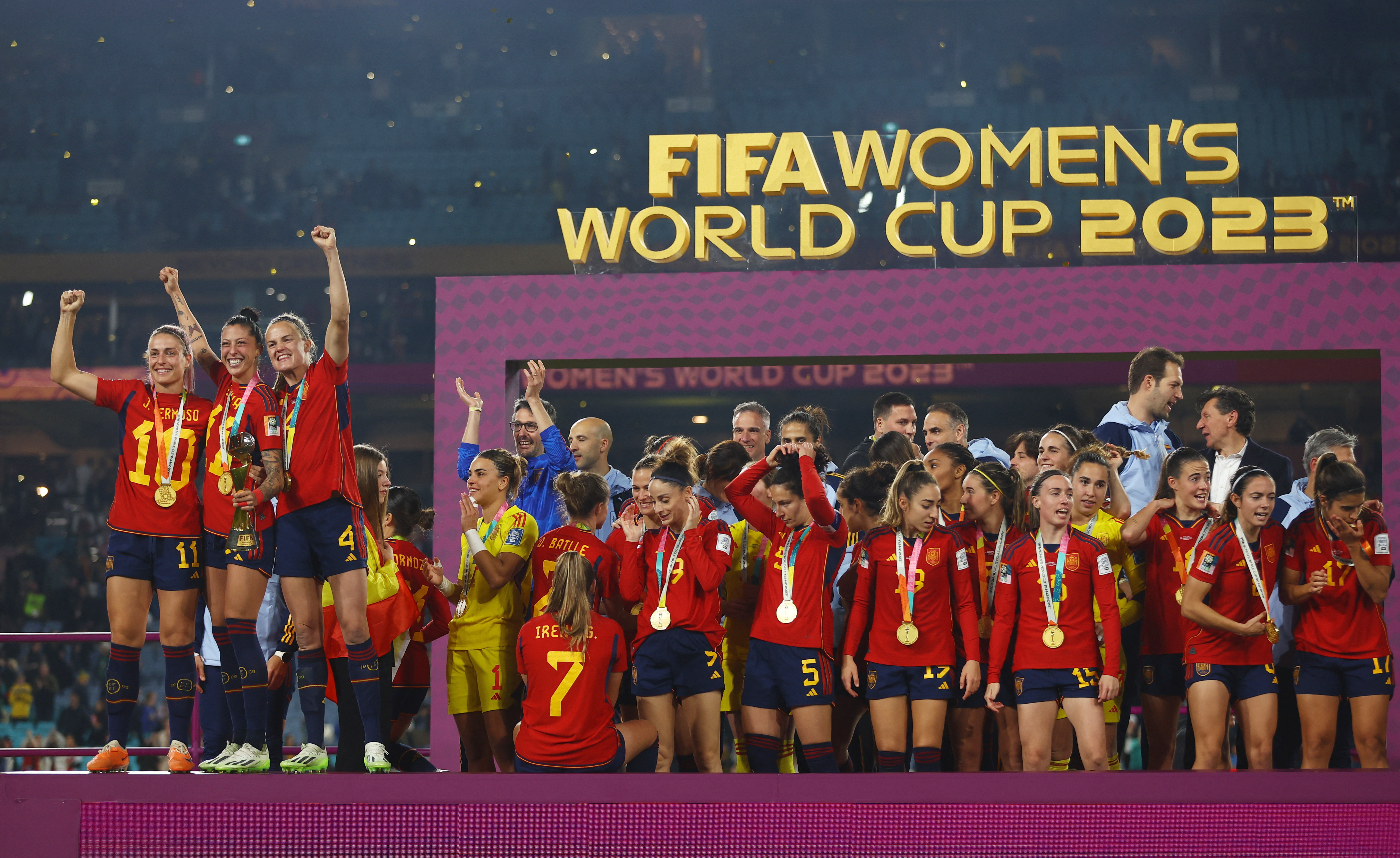 Spain wins its first Women's World Cup title, beating England in final