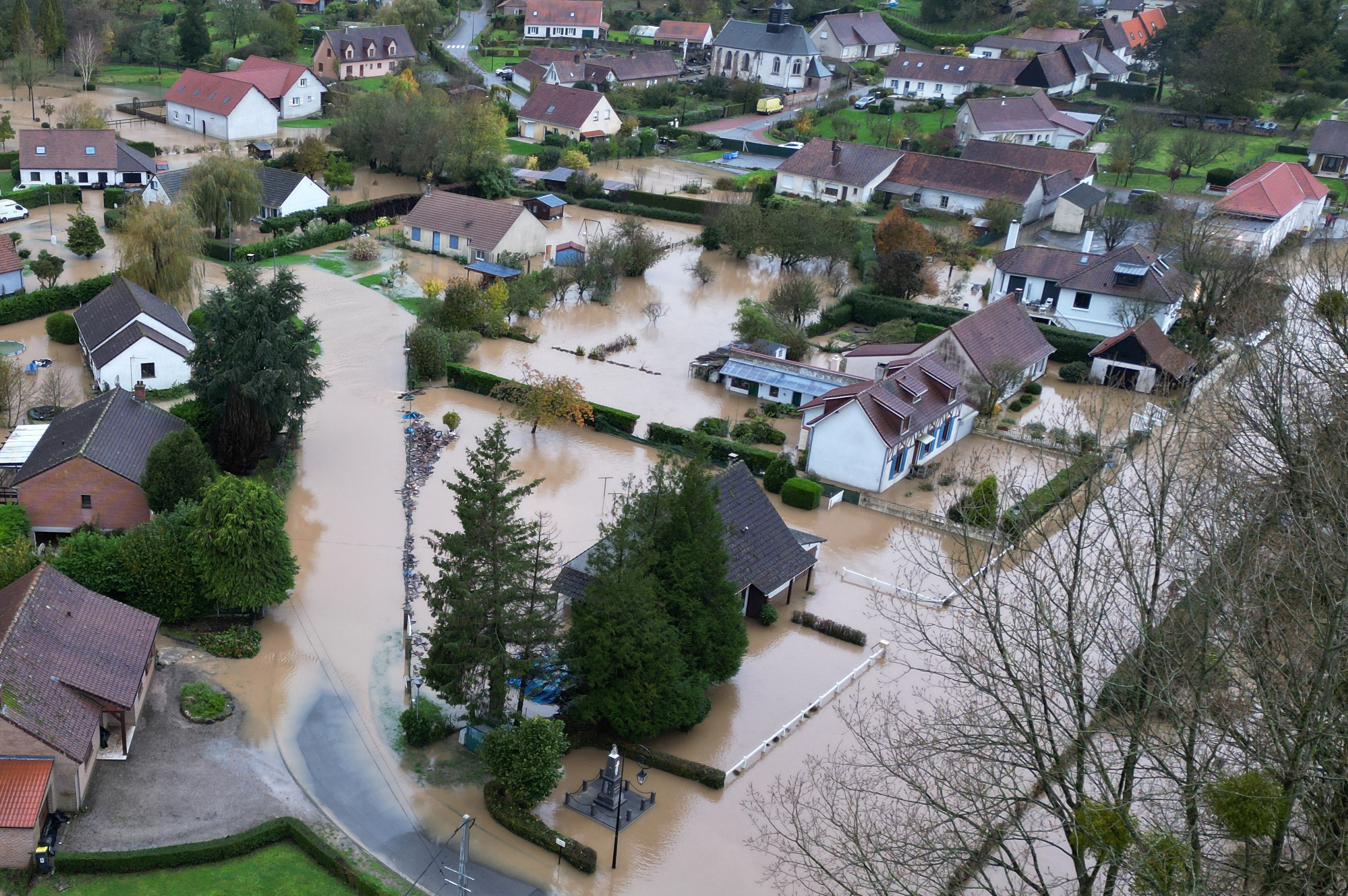 Heavy rains flood homes and crops in northern France | Reuters