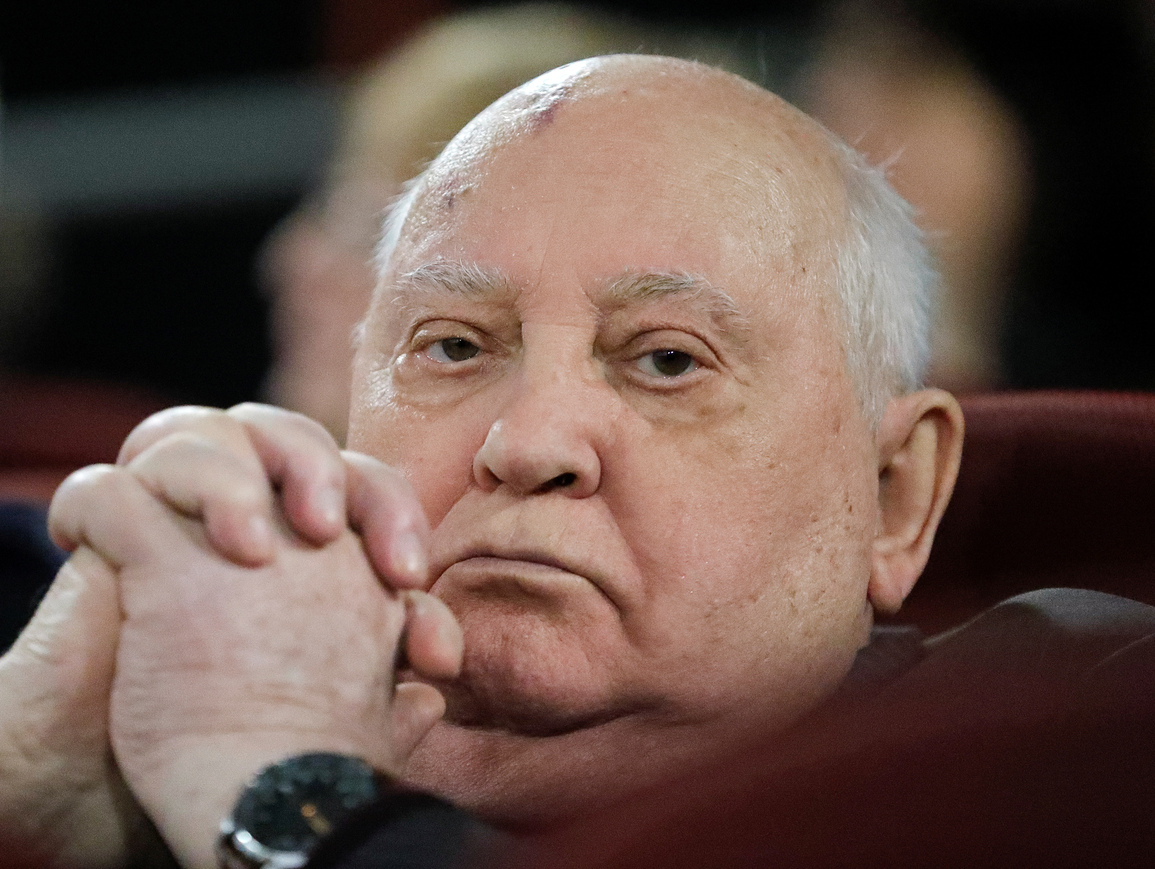 Cựu Tổng thống Liên Xô Gorbachev dự buổi ra mắt phim tài liệu "Gặp gỡ Gorbachev" ở Moscow