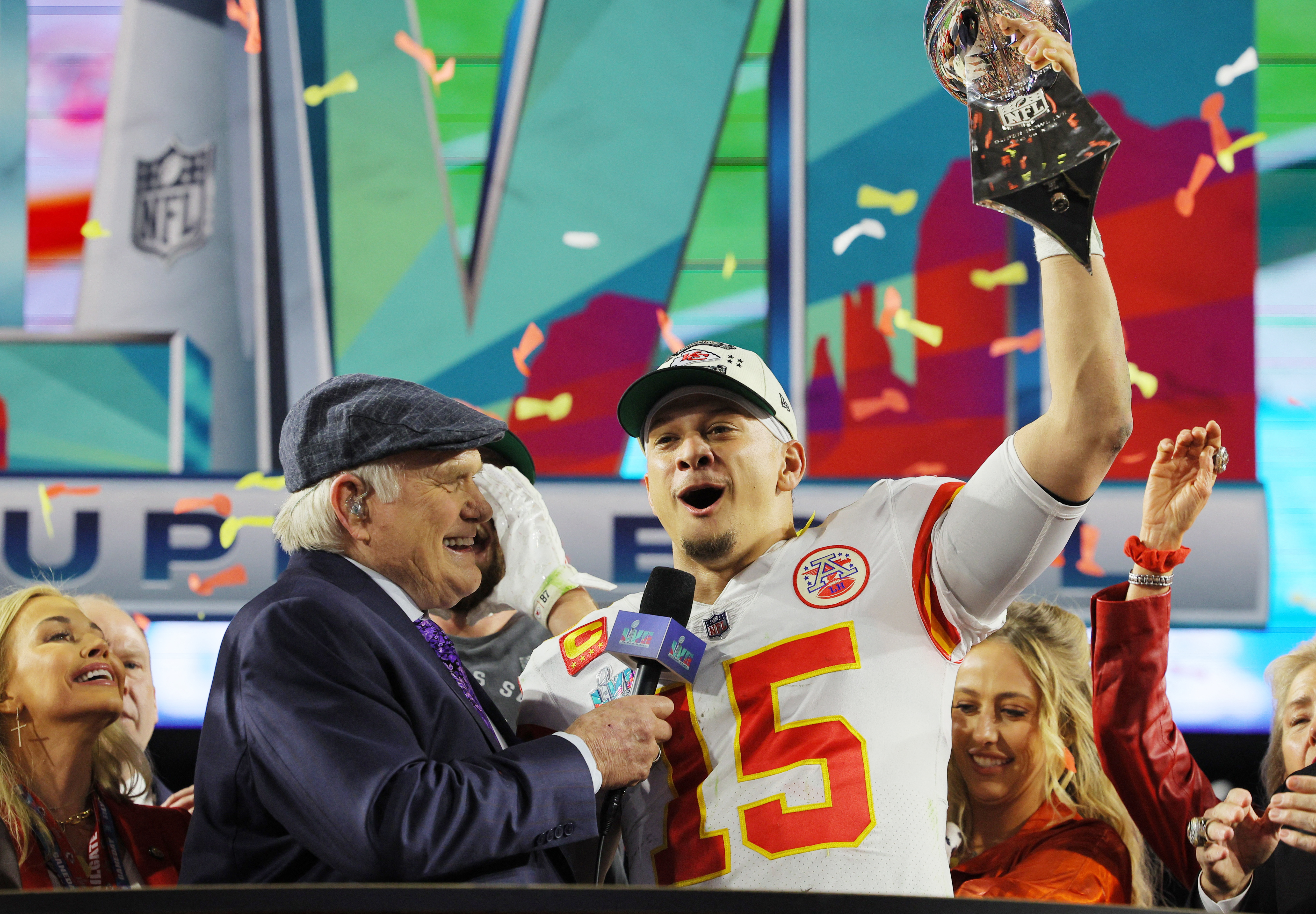 Chiefs' Patrick Mahomes named Super Bowl LVII MVP
