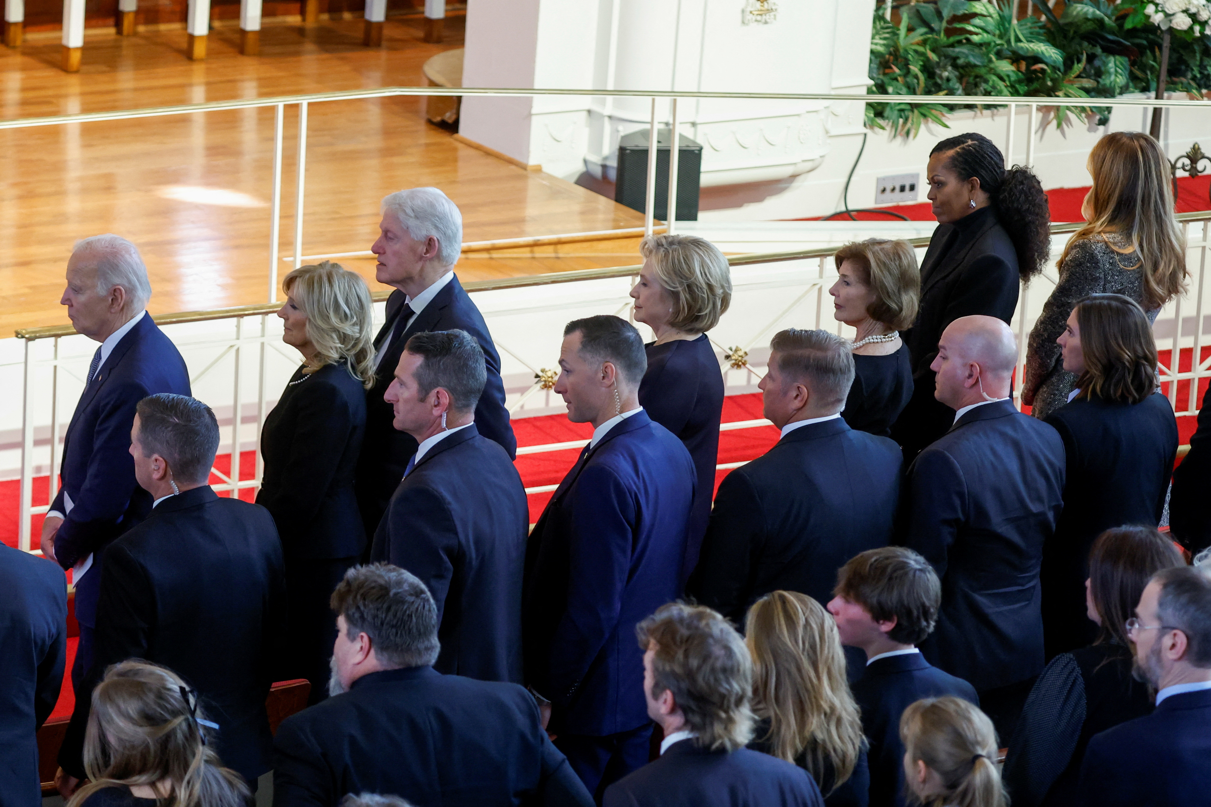 Tribute service for former first lady Rosalynn Carter at Glenn Memorial Church in Atlanta