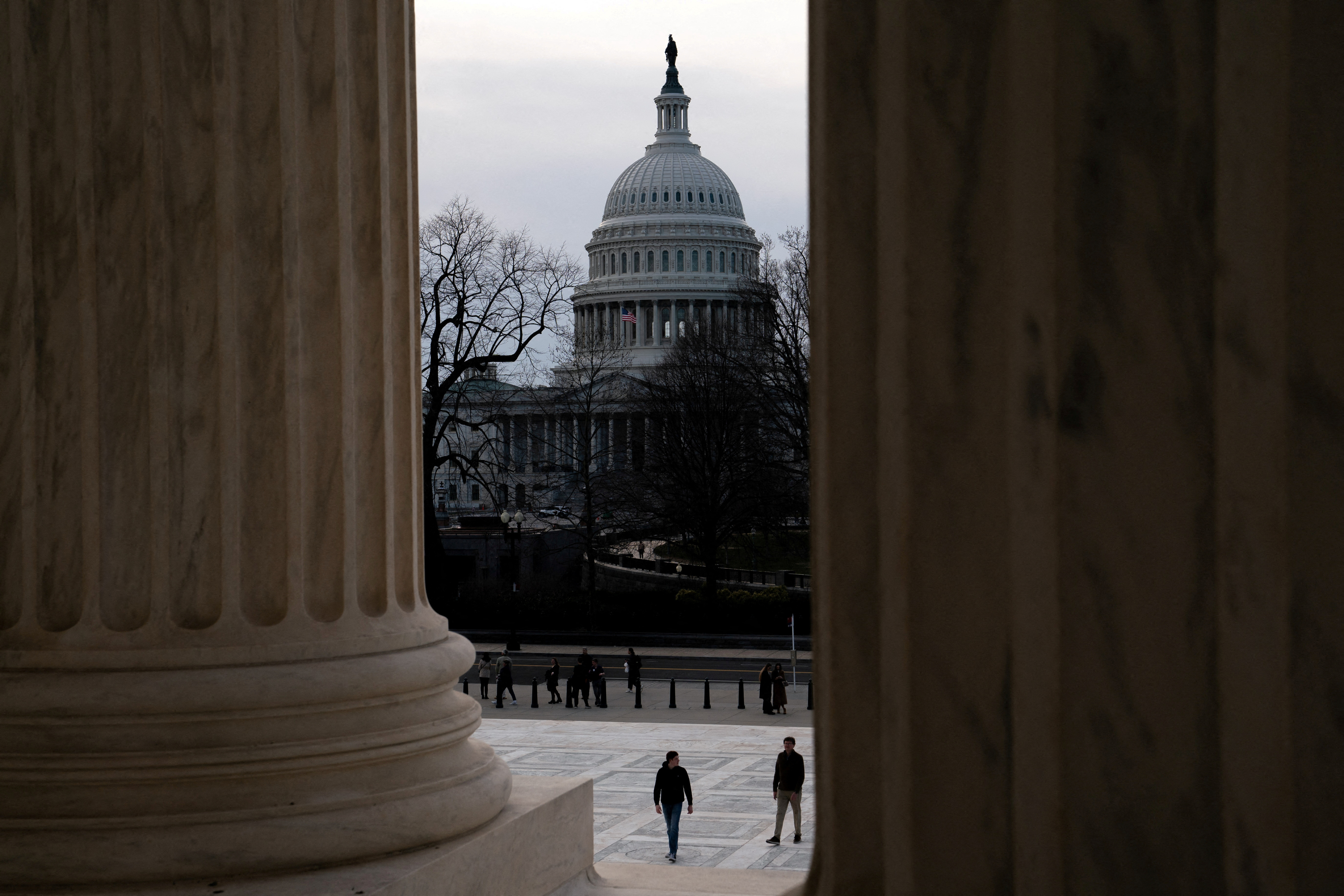 U.S. Senate votes on aid, in Washington