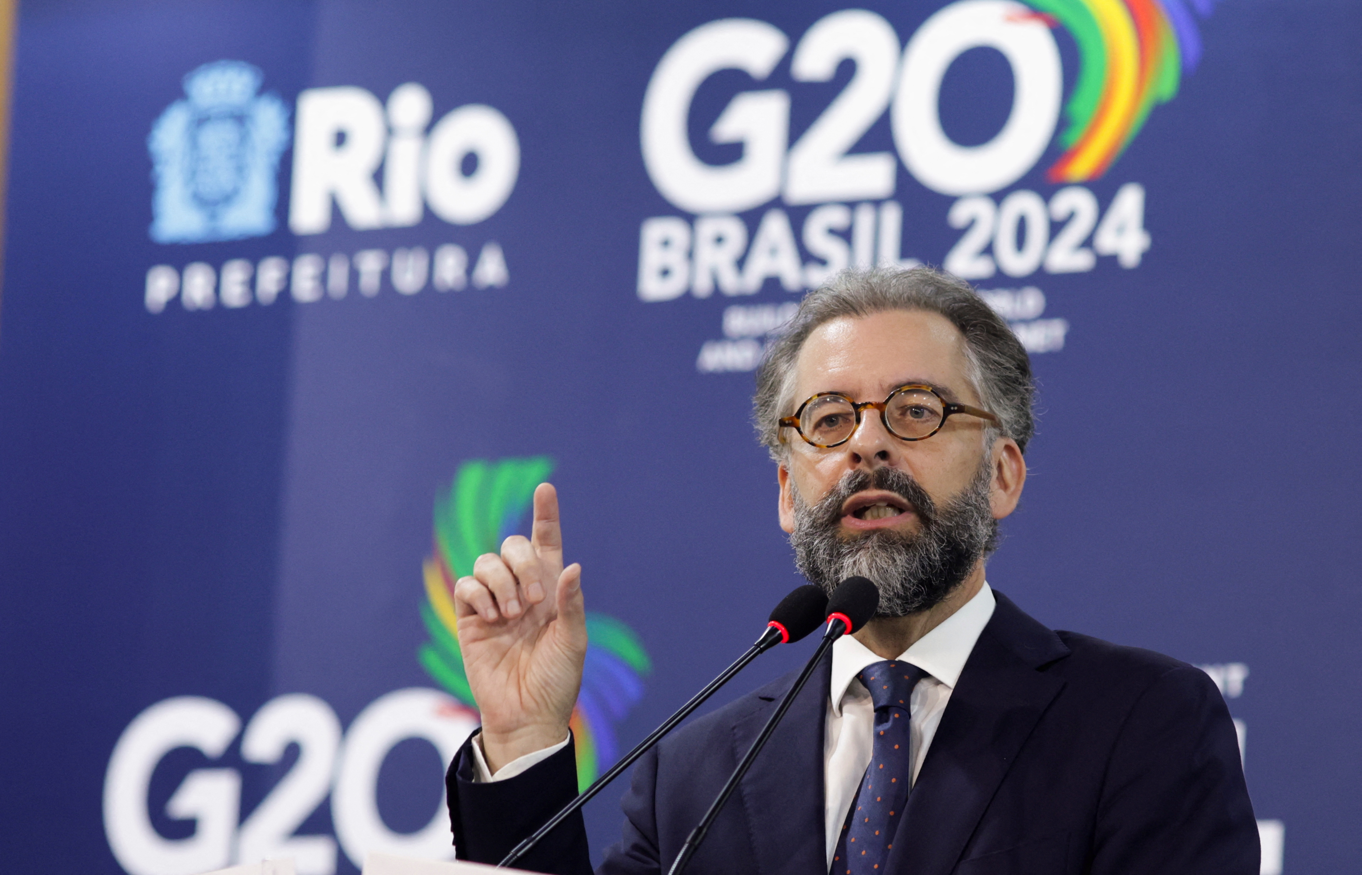 G20 foreign ministers meet in Brazil