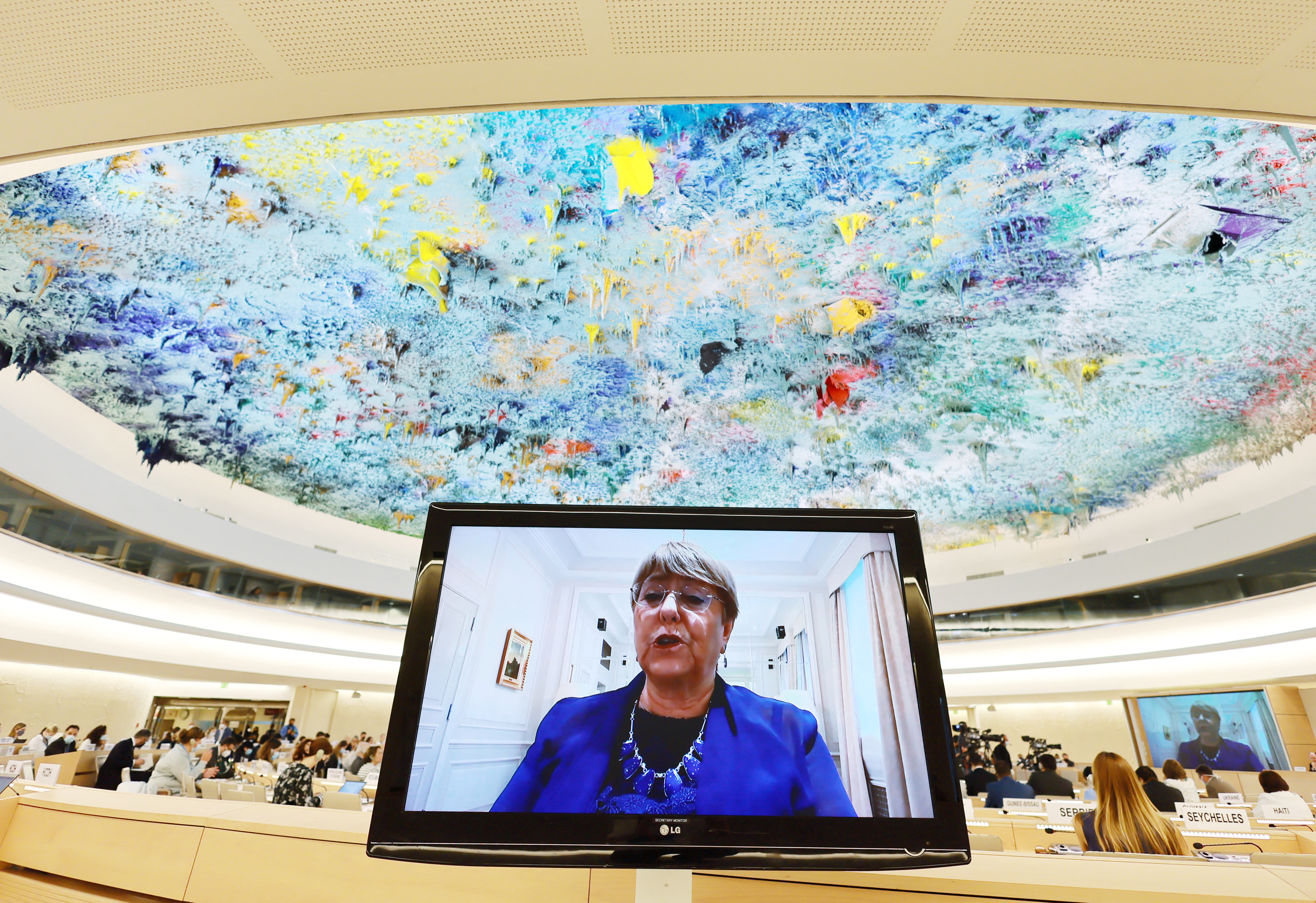 Human Rights Council special session on human rights situation in Ukraine, in Geneva