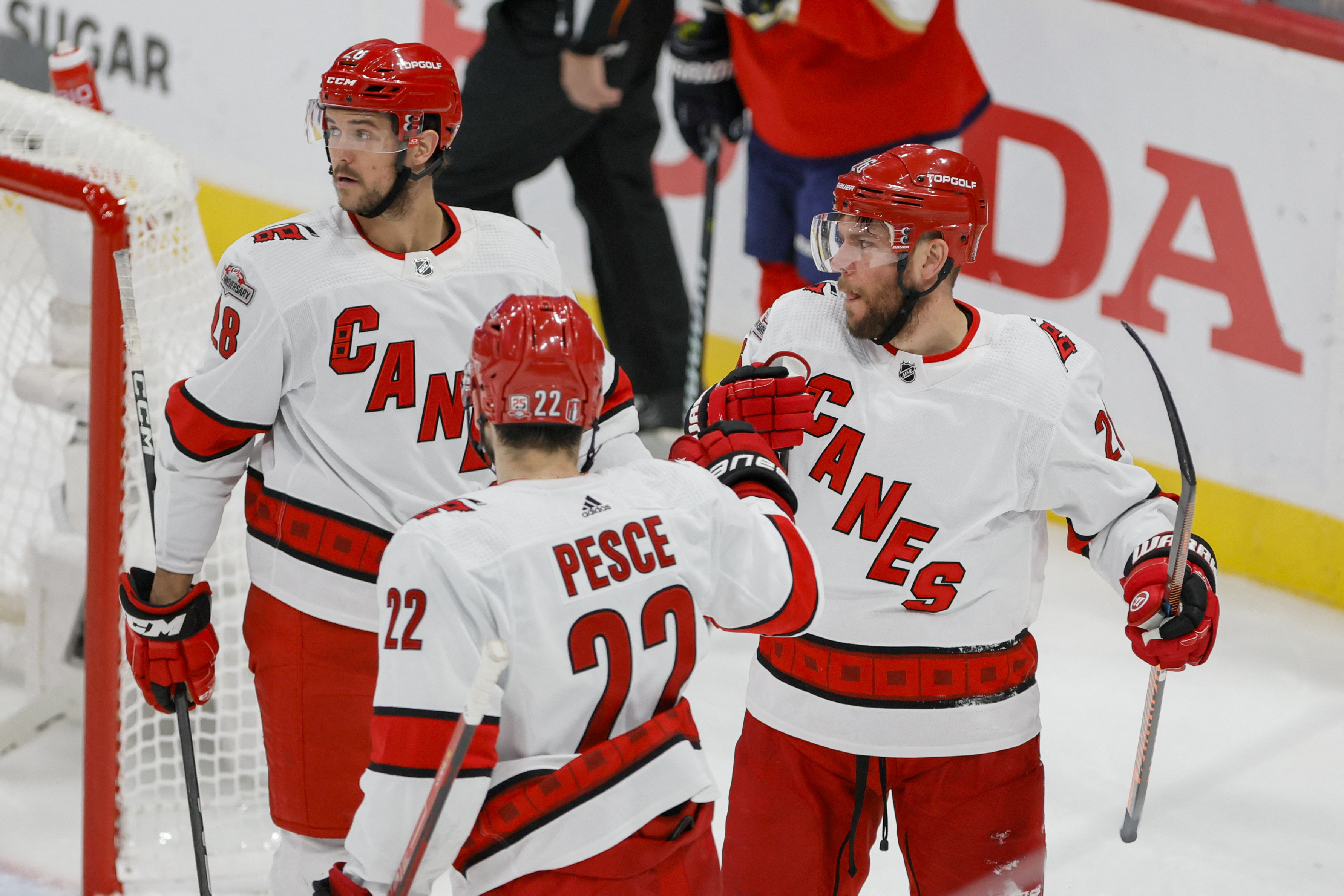 Panthers cap sweep of Hurricanes with last-minute goal