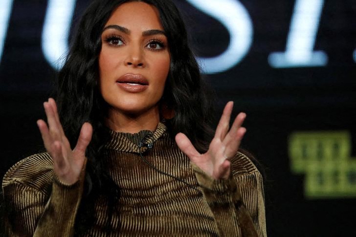 Television personality Kim Kardashian attends a panel for the documentary 