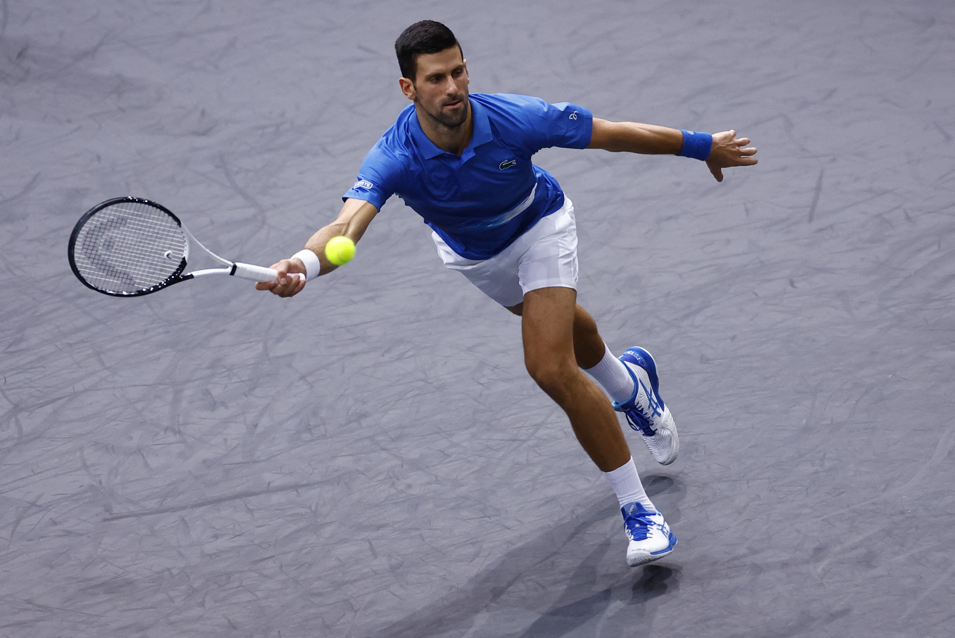 Djokovic fights past Tsitsipas to reach Paris Masters final against ...