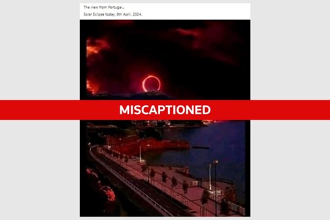 Fact Check: Total solar eclipse in 2024 not viewable in Portugal | Reuters