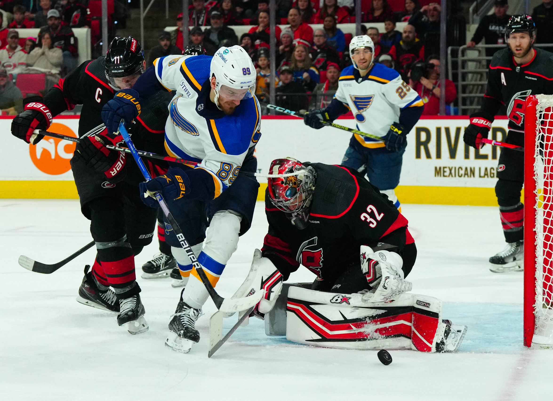 Blues Break Through In Shootout, Defeat Hurricanes | Reuters