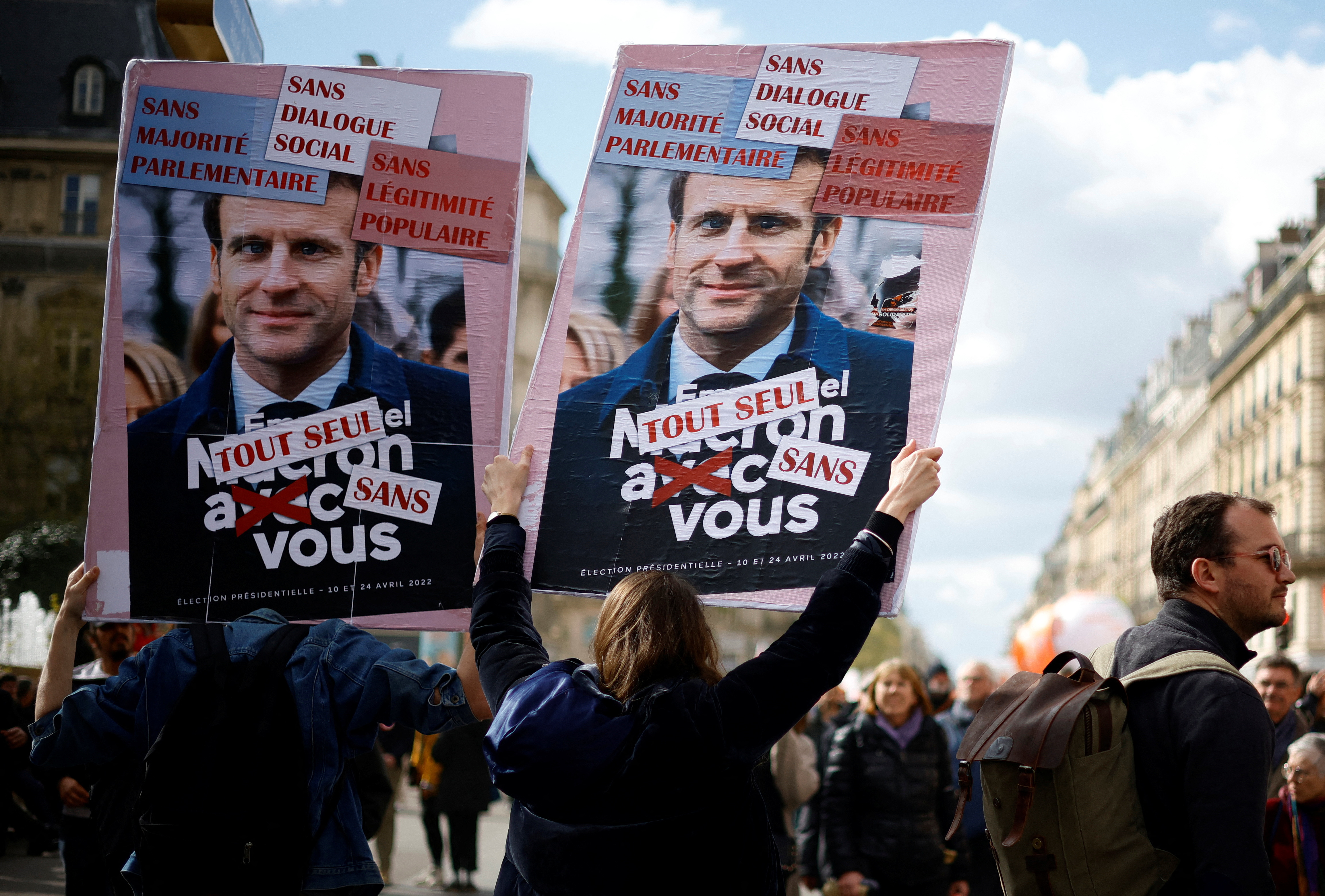 In Paris, Protesters Against Macron's Pension Plan Storm the LVMH