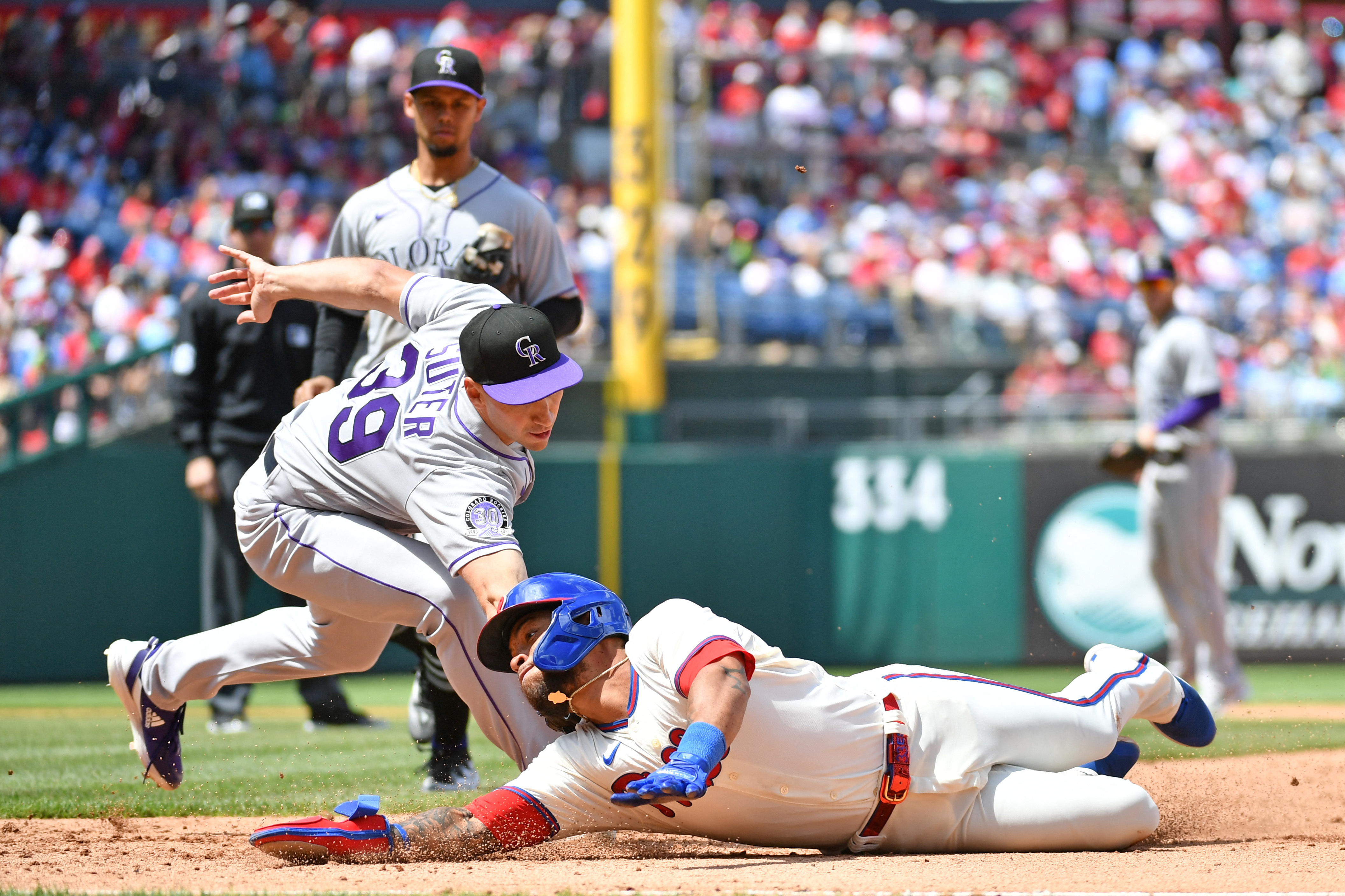 Phillies vs. Rockies Game 2 Photos