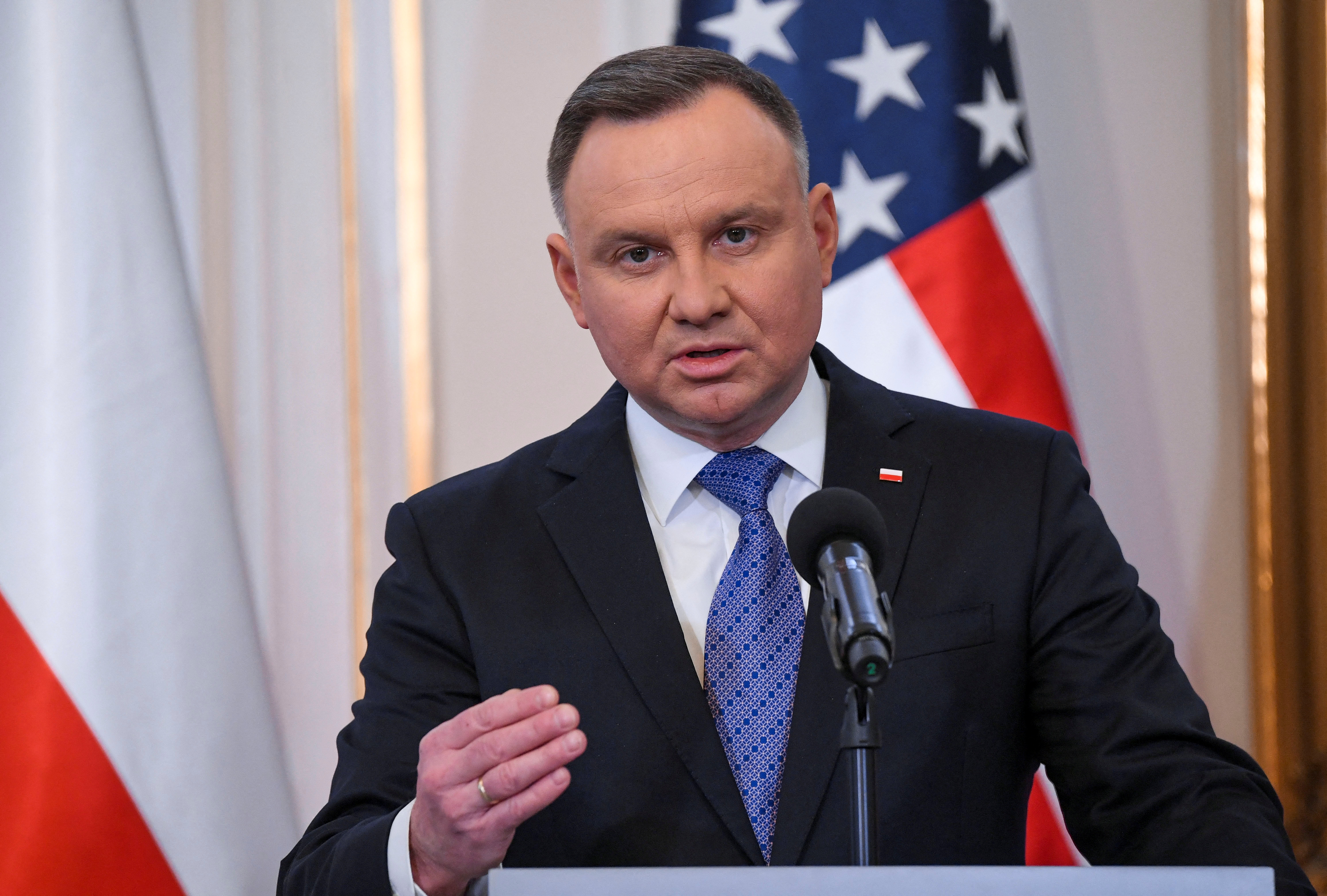 U.S. Vice President Harris visits Poland