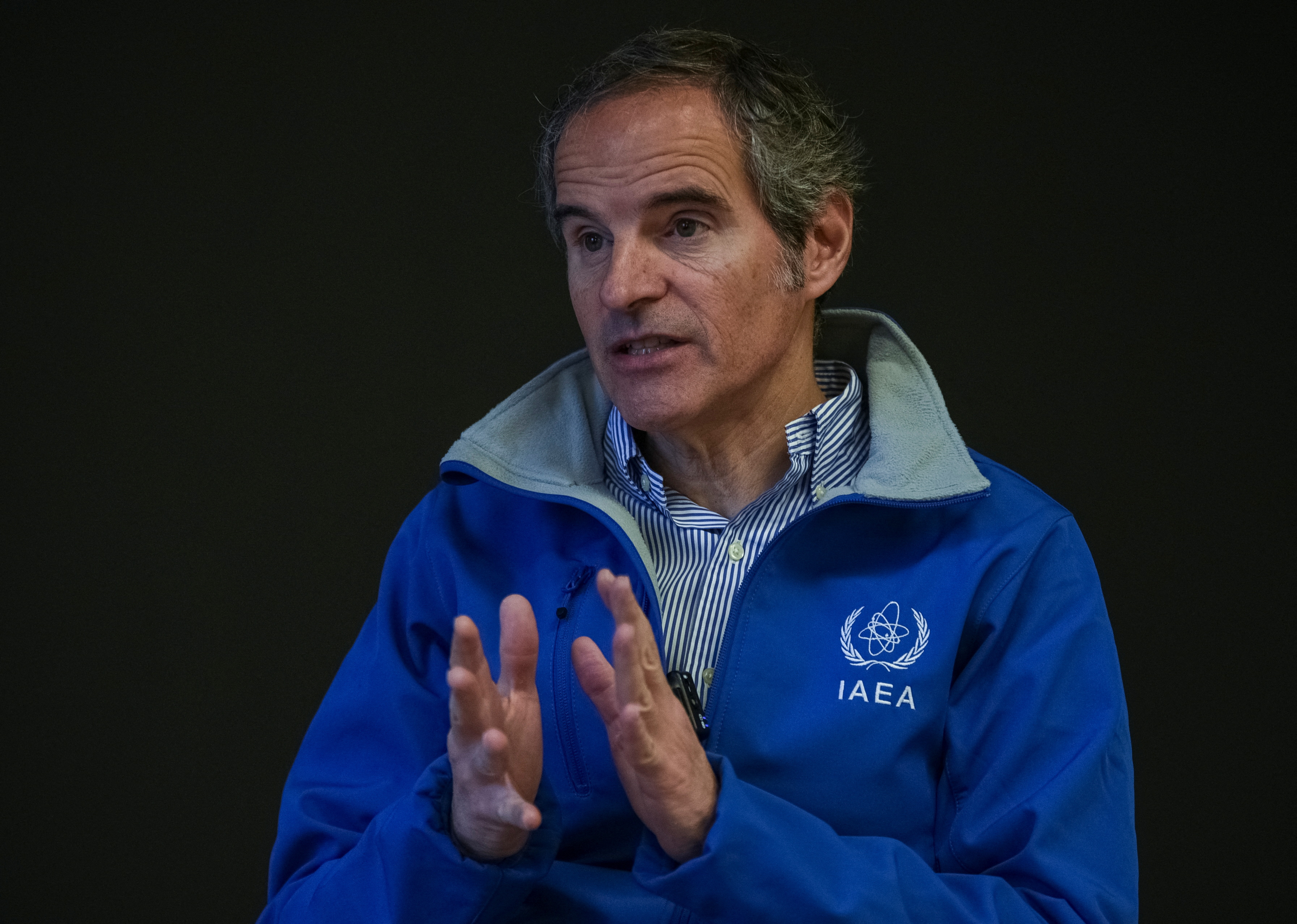 Le directeur général de l'Agence internationale de l'énergie atomique (AIEA), Rafael Grossi