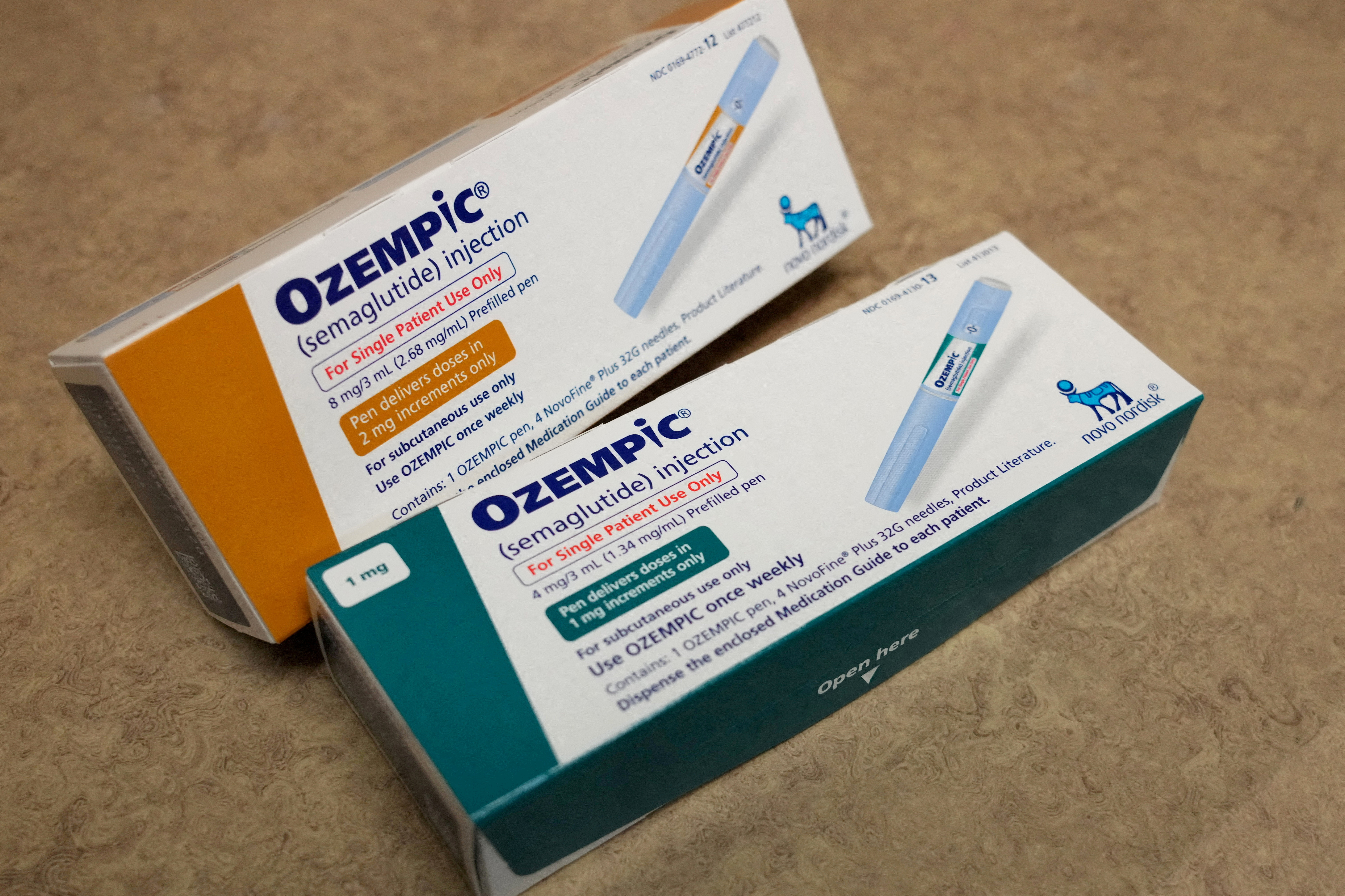Ozempic est exposé dans une pharmacie à Provo
