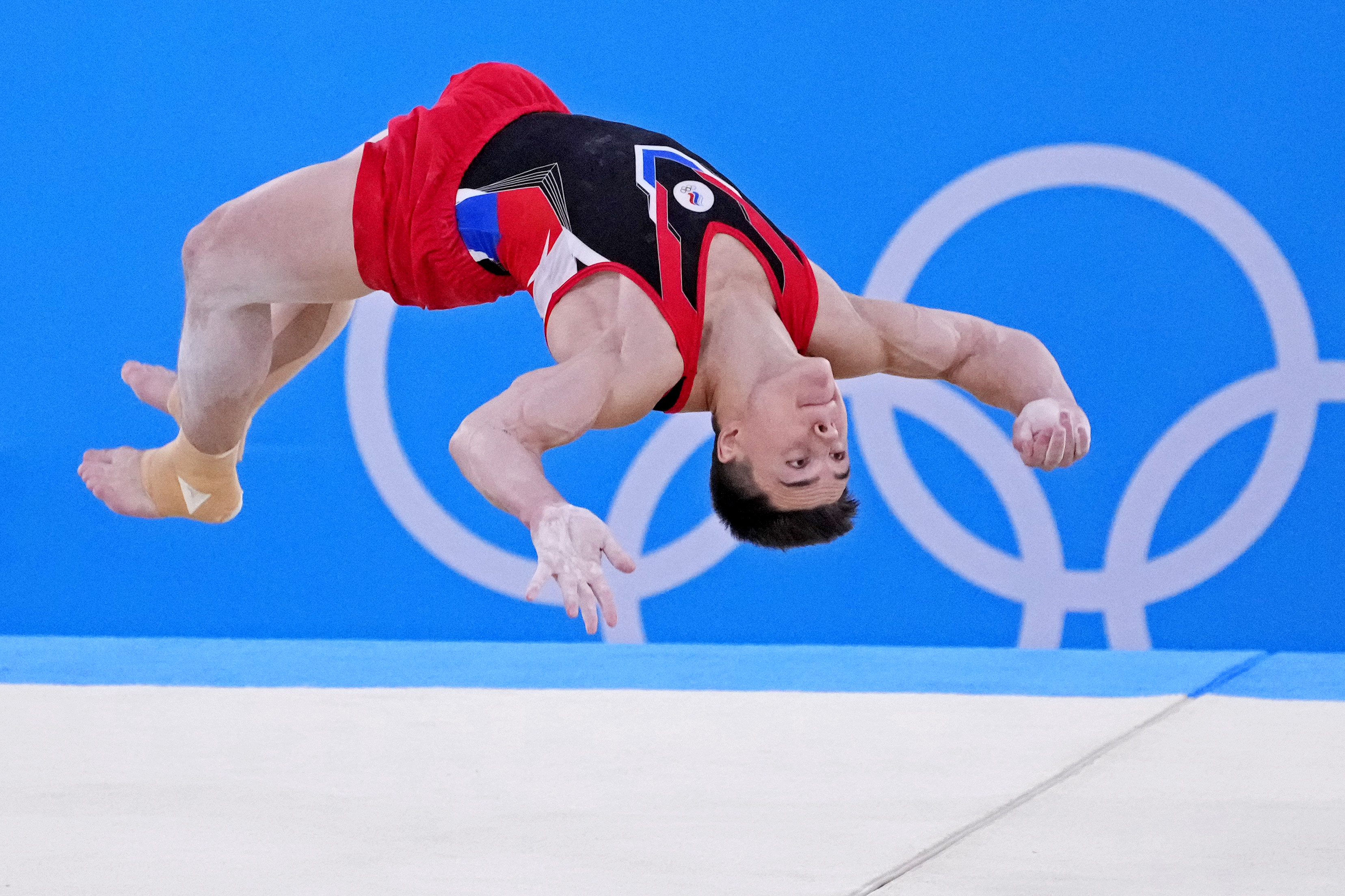Olympics GymnasticsRussian men seek first gold since 1996 in clash