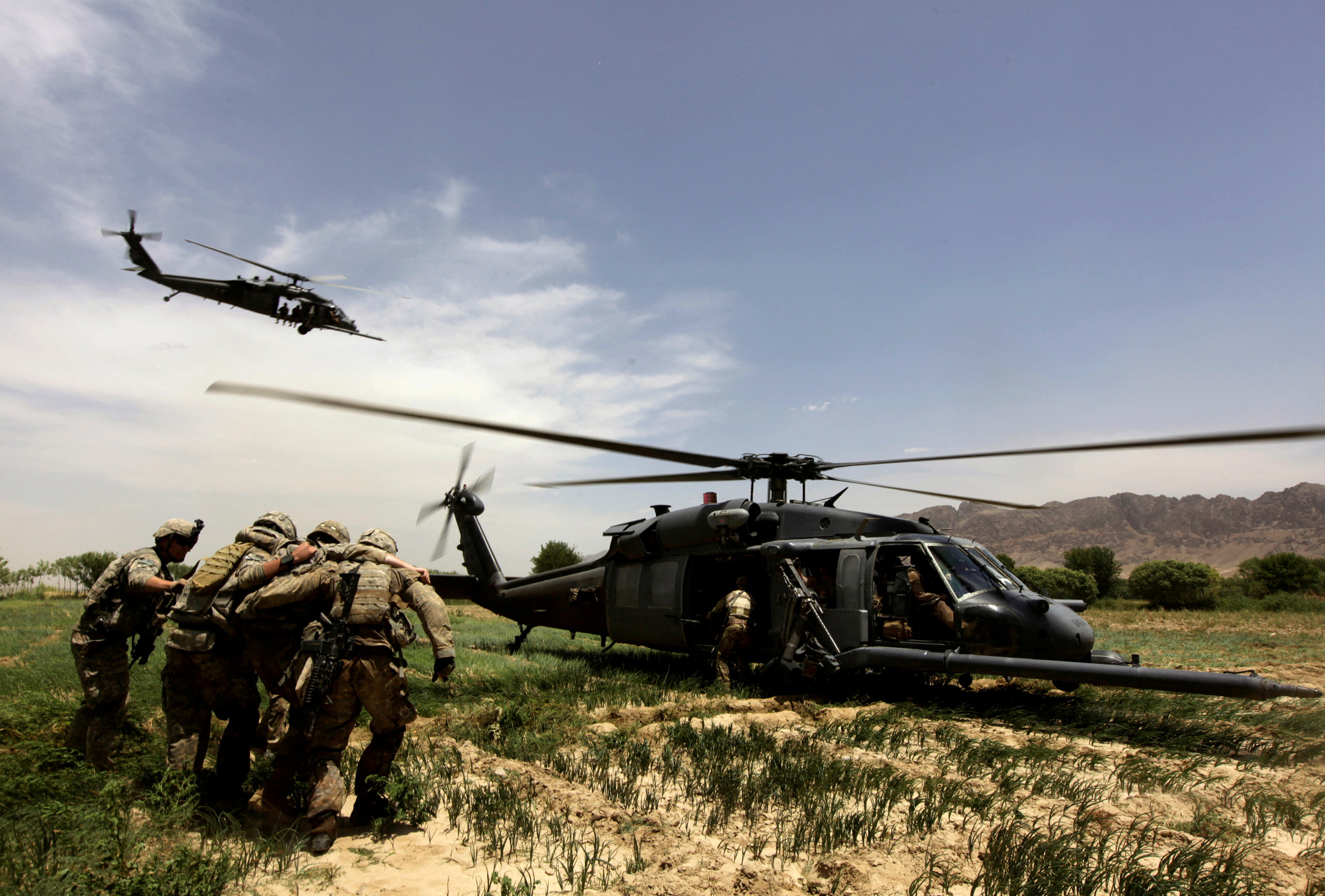 U.S. troops in Afghanistan, 2010