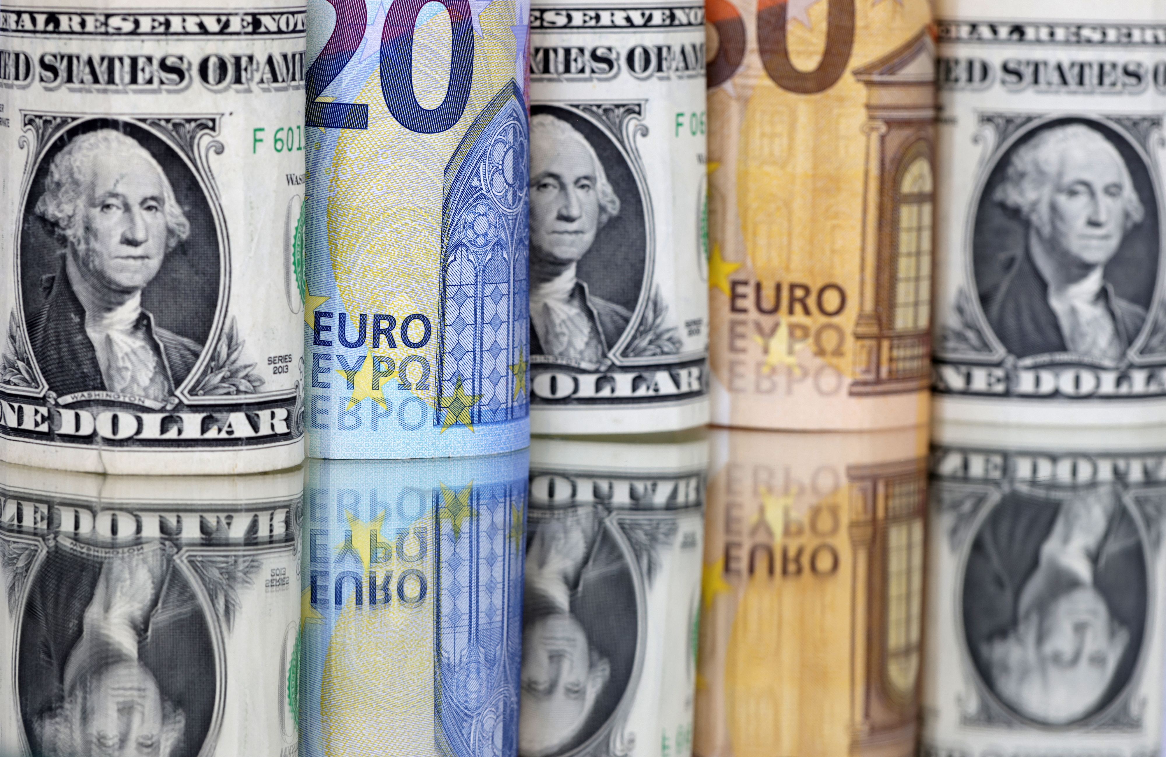 Euro Falls To Equal The US Dollar