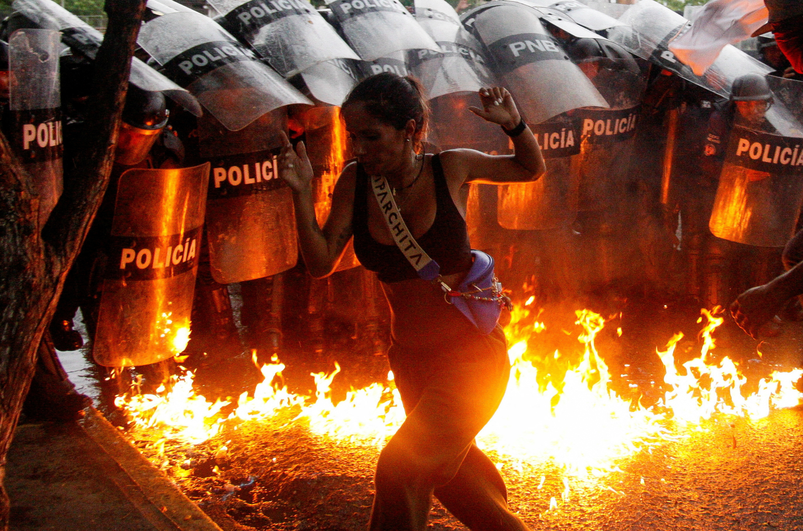 Secuelas de las elecciones presidenciales en Venezuela, en Puerto La Cruz