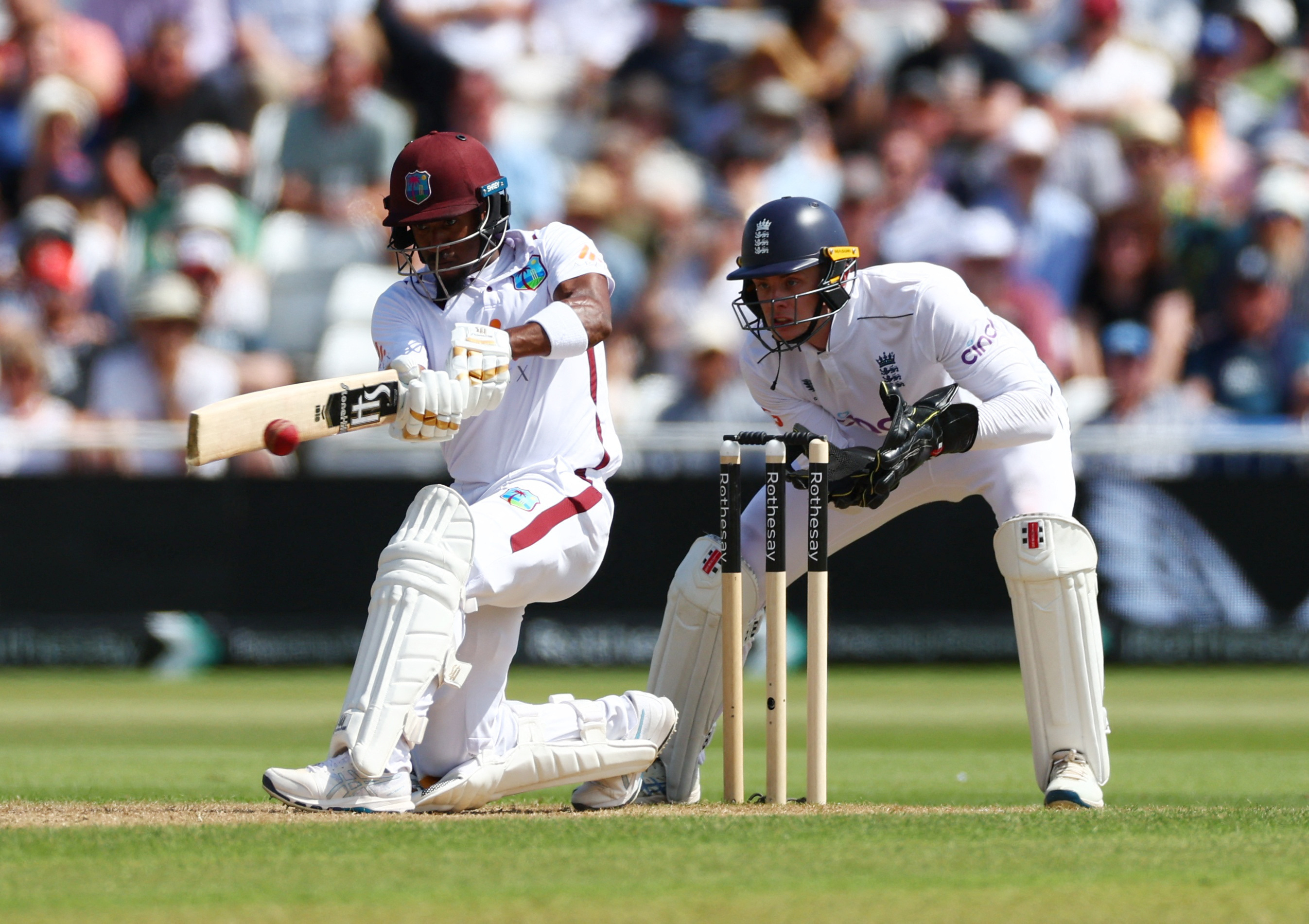 Hodge and Athanaze lead West Indies fightback Reuters