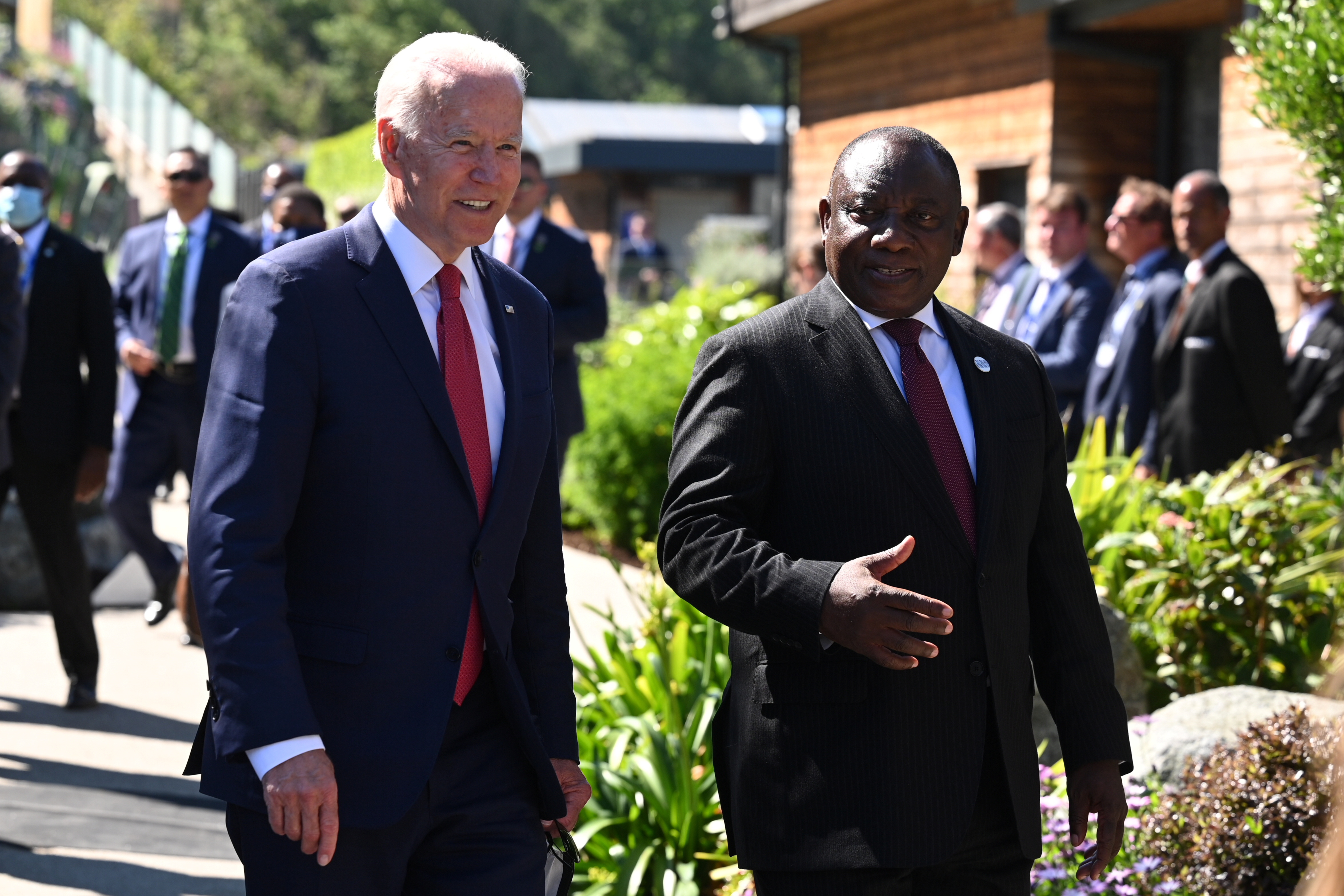 Biden and South Africa's Ramaphosa to hold talks at White House