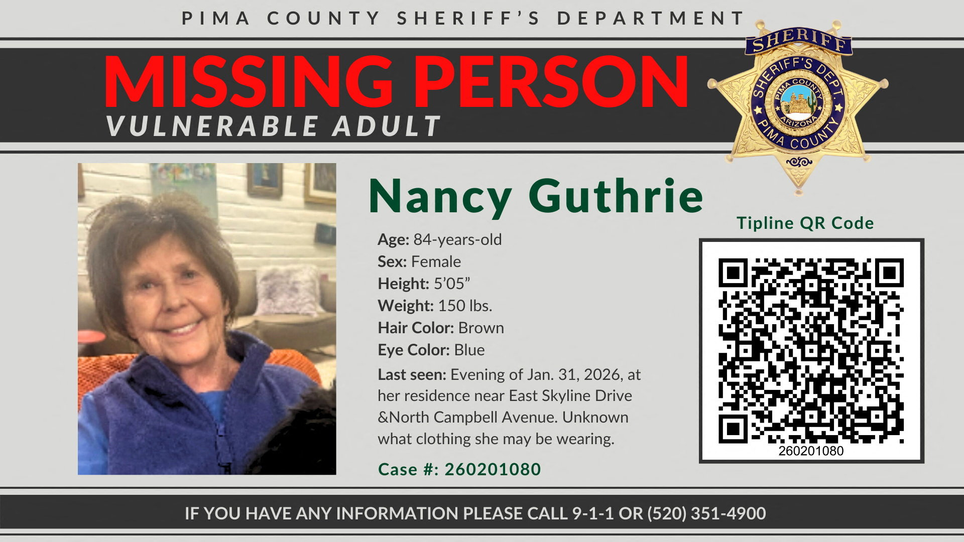 Search for Nancy Guthrie, missing 6 days from Arizona home, turns to new message | Reuters