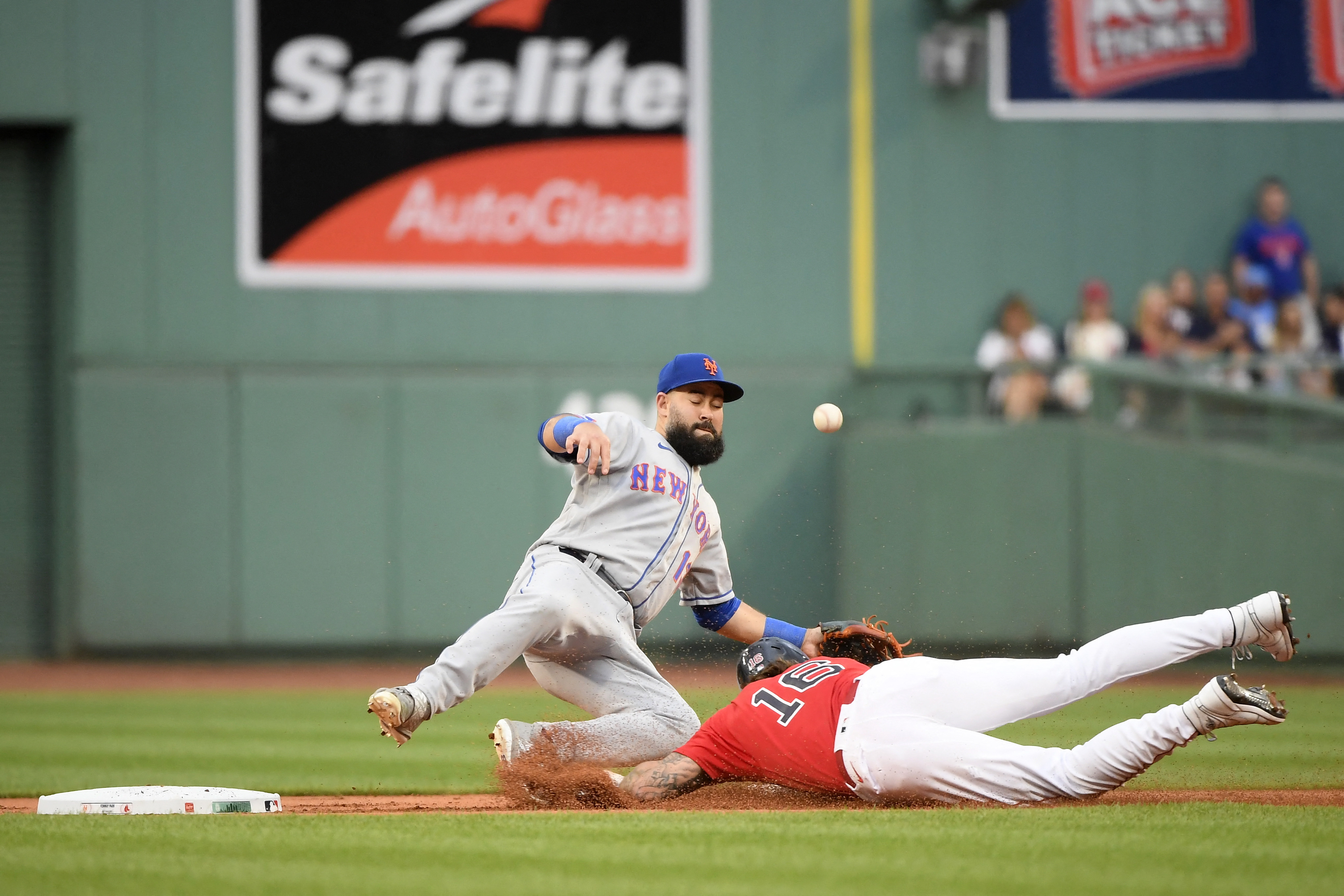 Red Sox and Mets have game suspended by rain with New York leading 4-3 in  the 4th - The San Diego Union-Tribune
