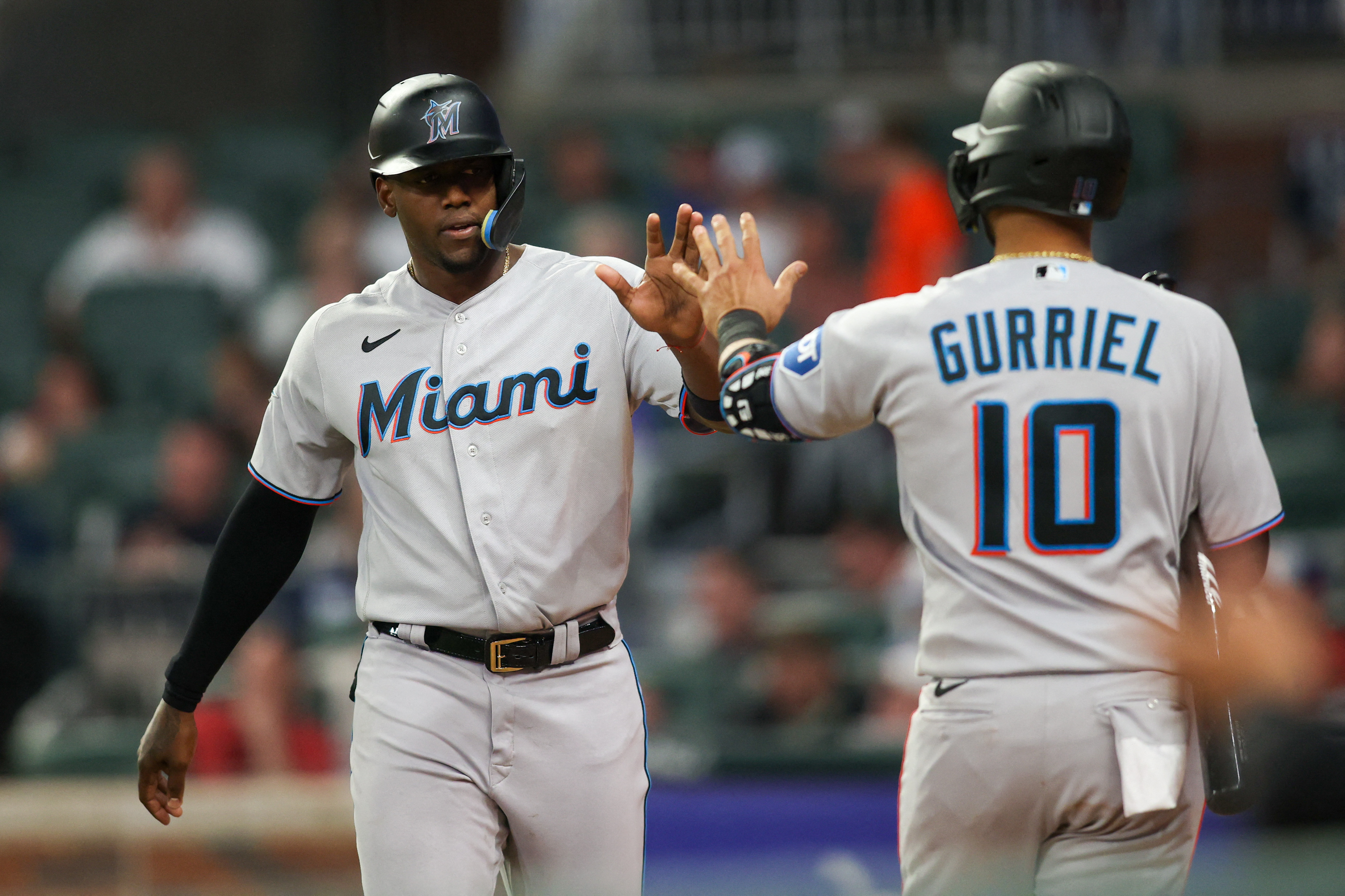 Morton goes 7 innings, Albies 2 HRs, Braves beat Marlins 7-4 - The San  Diego Union-Tribune