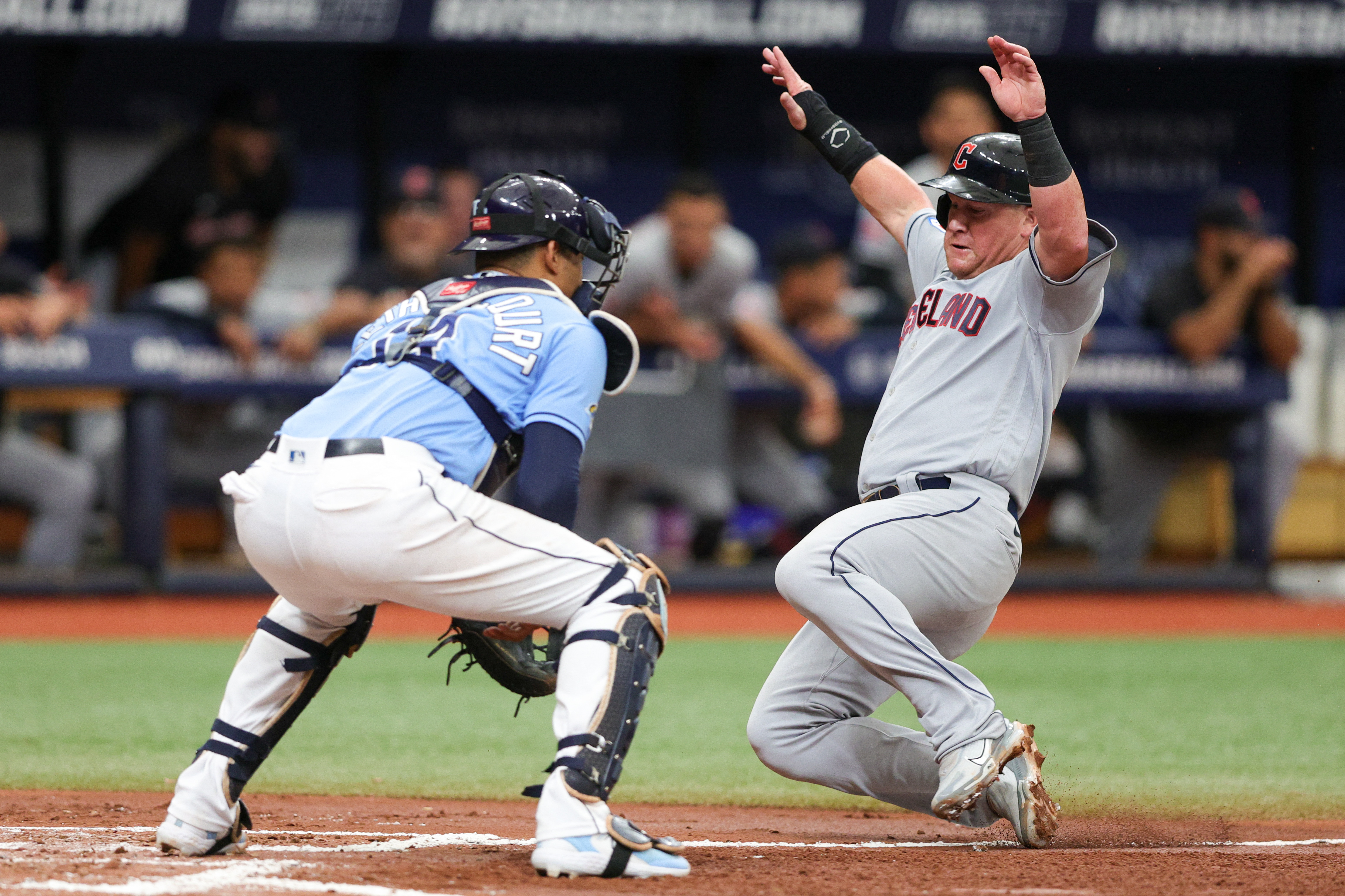 Guardians shell Zach Eflin, Rays to avoid sweep