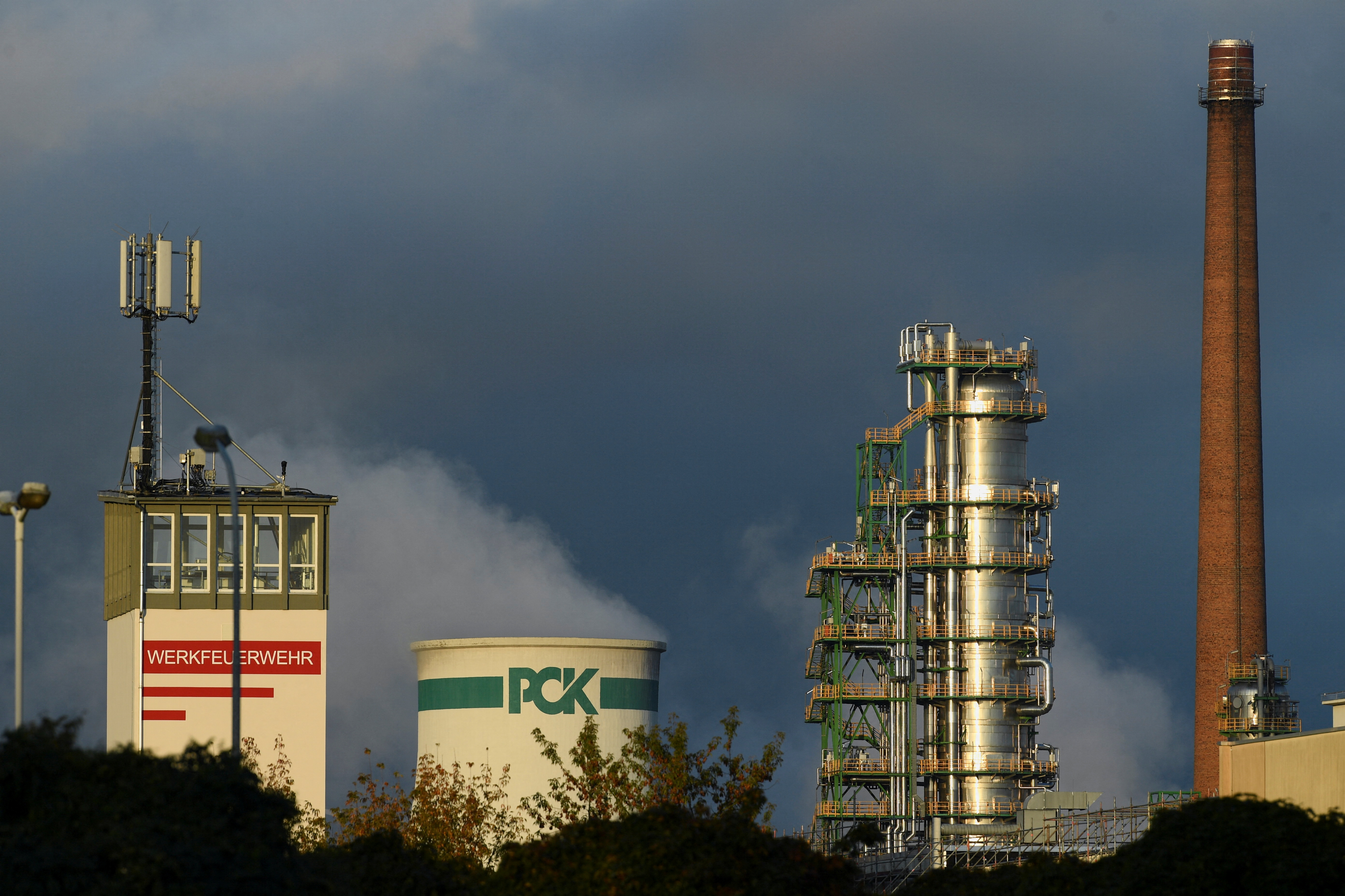 PCK oil refinery in Schwedt