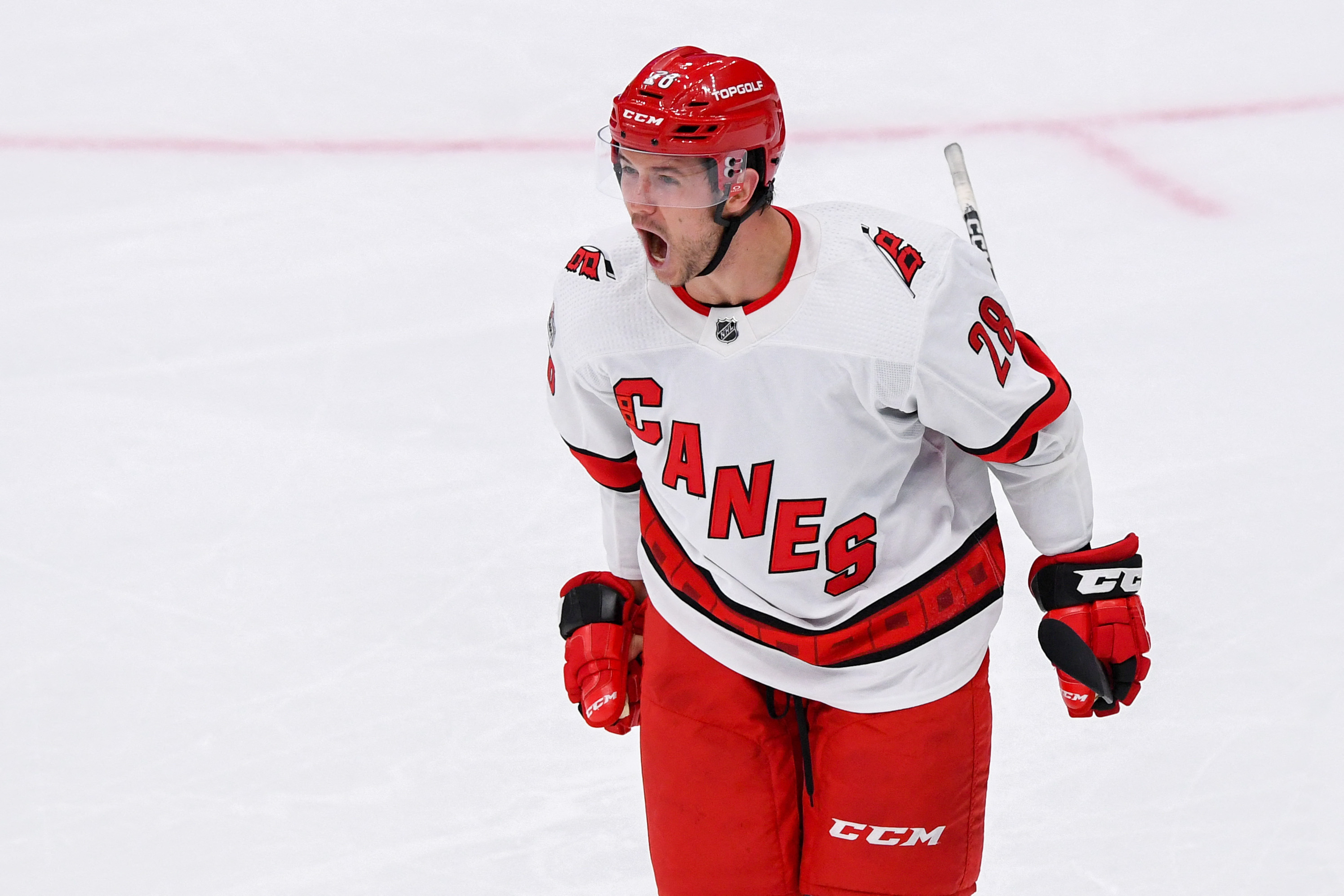 Hurricanes score early, often to top Islanders Reuters