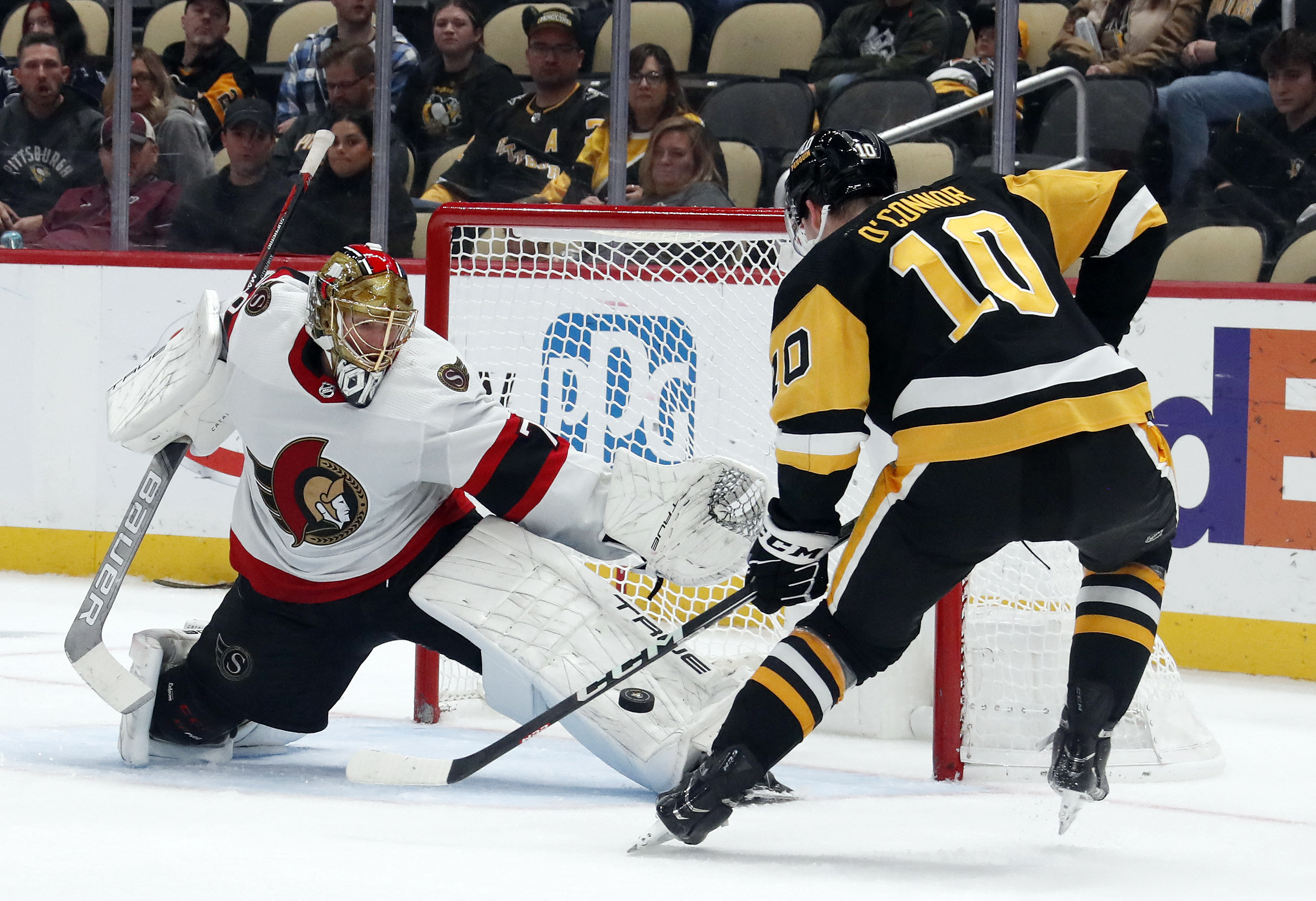 Brady Tkachuk's Two Goals Help Senators Top Penguins | Reuters