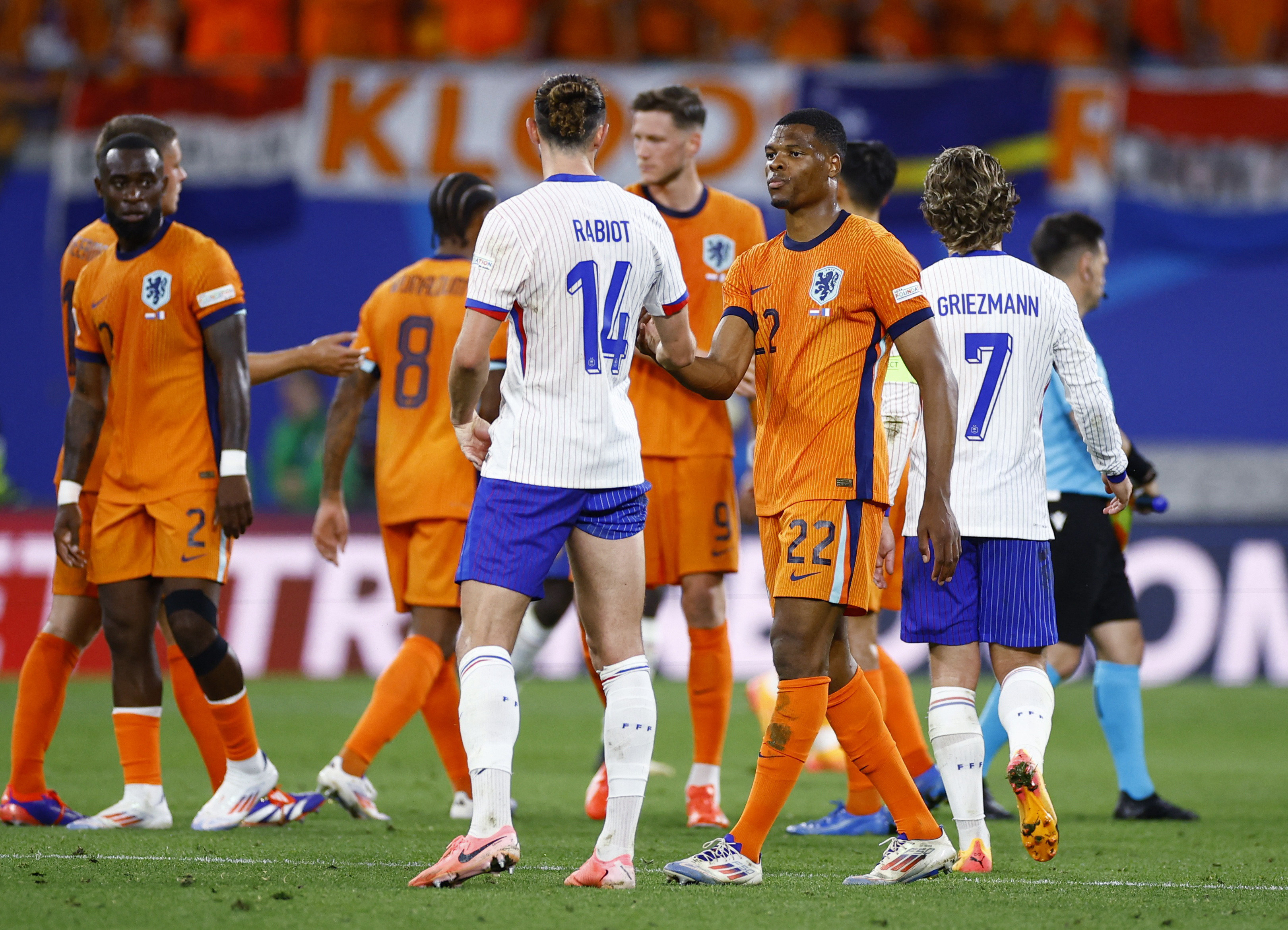 サッカー＝オランダとフランスはドロー、ポーランド敗退決定　ユーロ