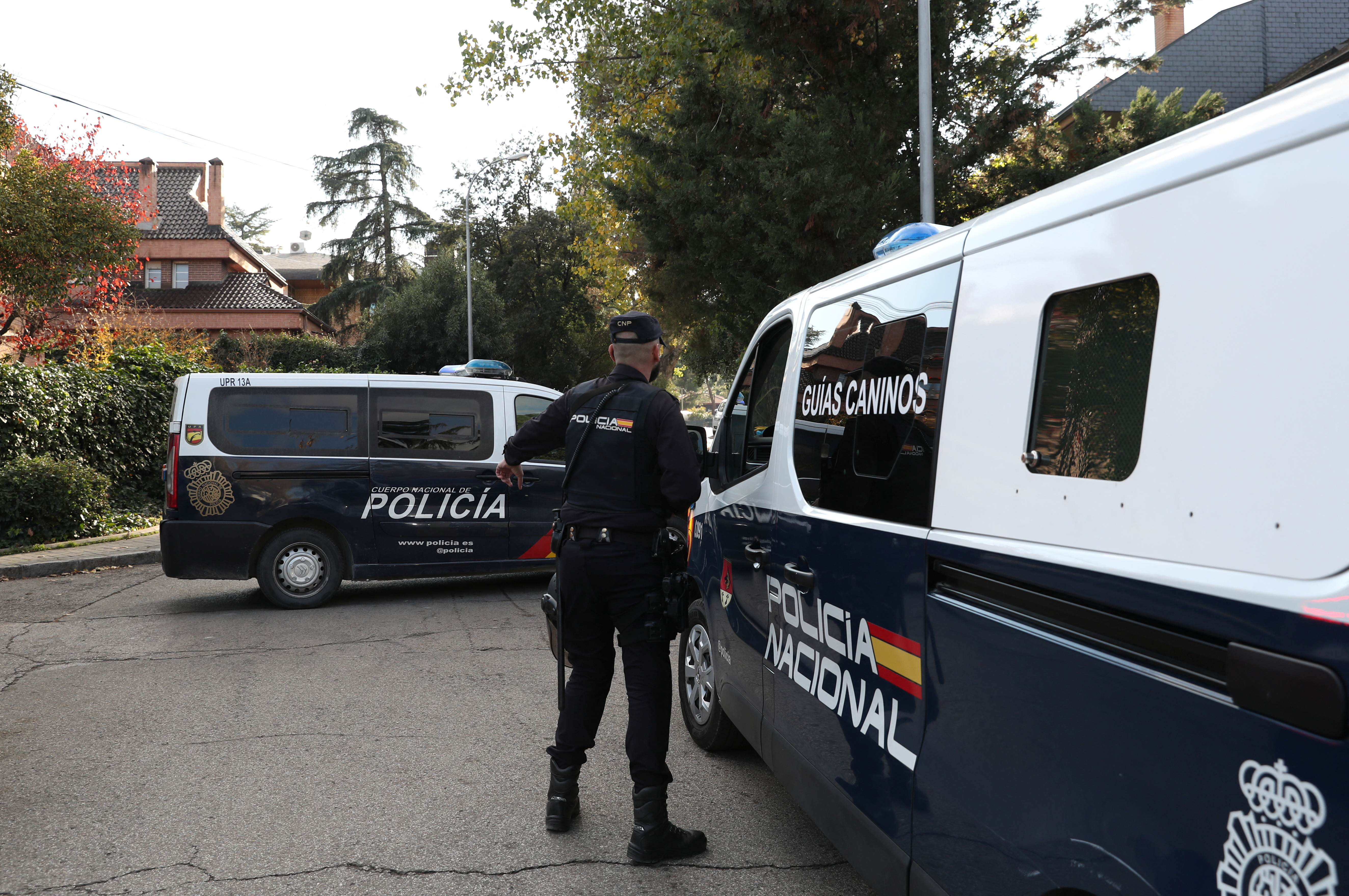 Bloody package arrives at the Ukrainian embassy, in Madrid
