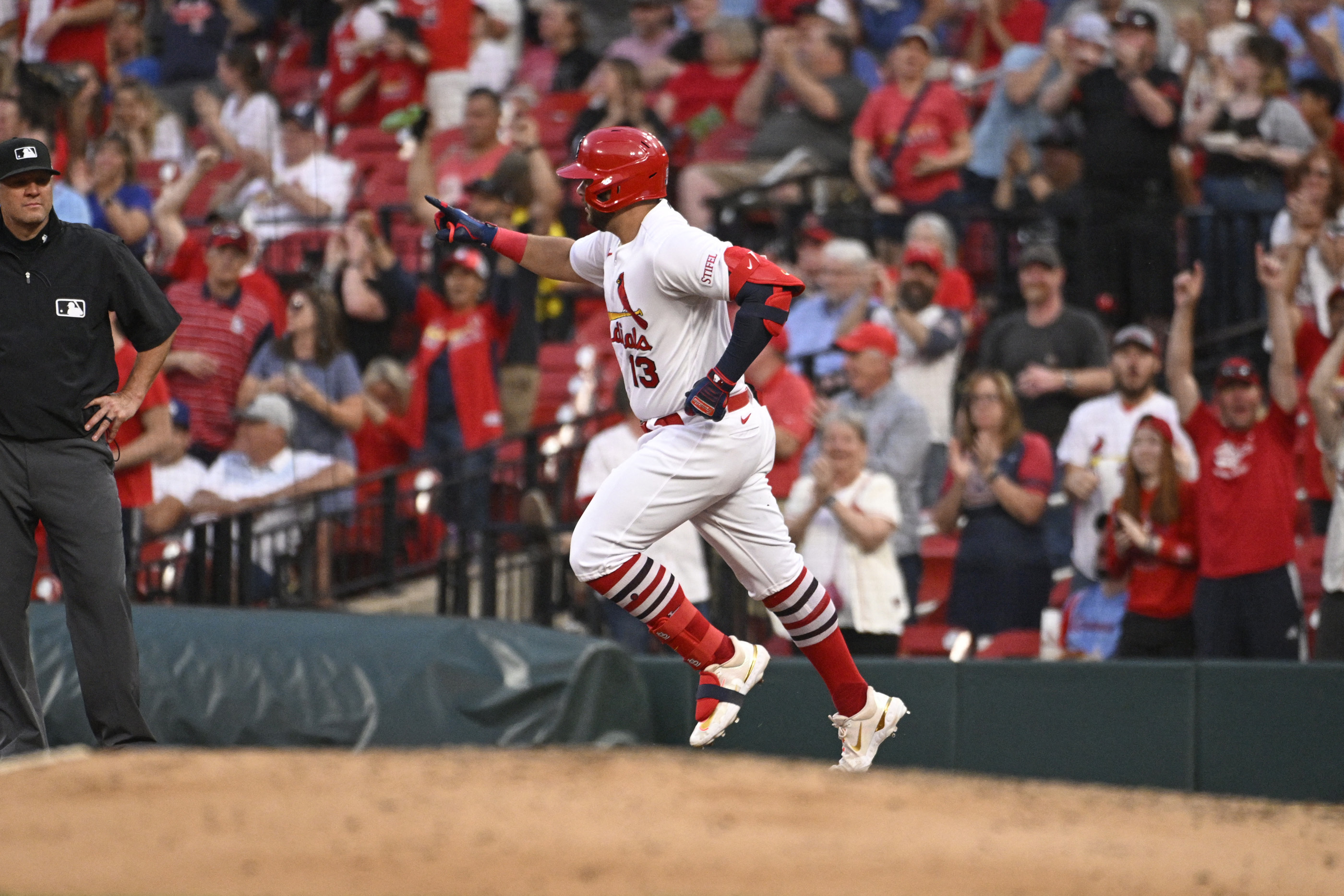 Gorman's home run propels Cardinals past Reds