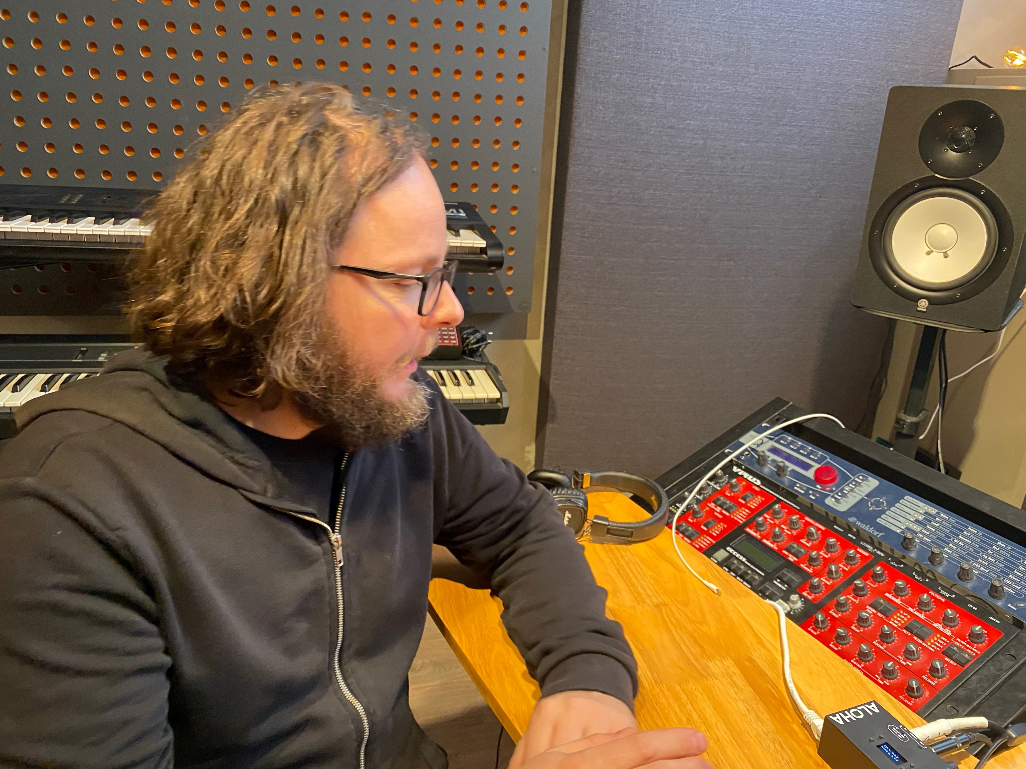 Elk founder Benincaso explains how the Aloha device reduces audio latency, Stockholm